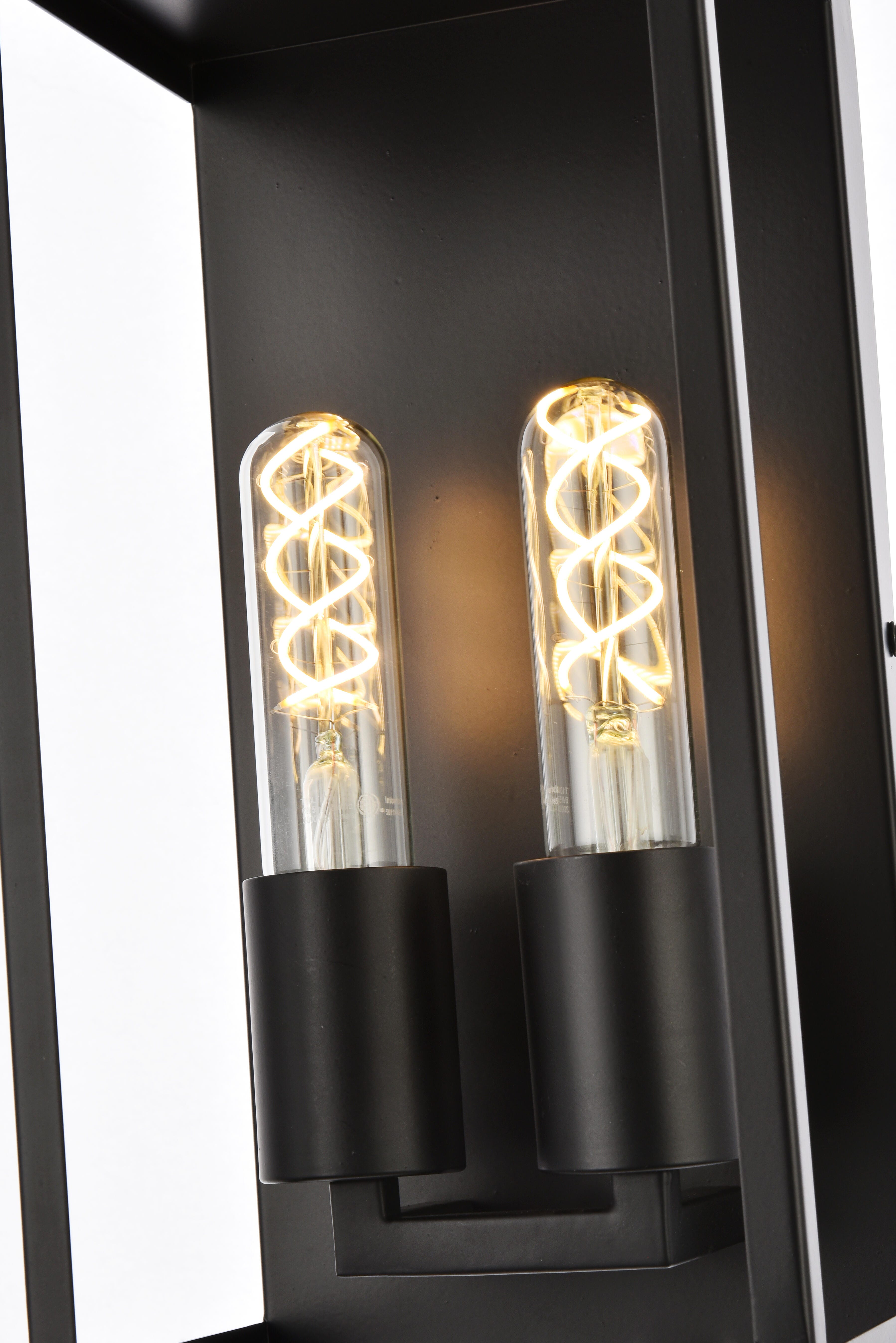 Voir 2 Lights Wall Sconce In Black, , large