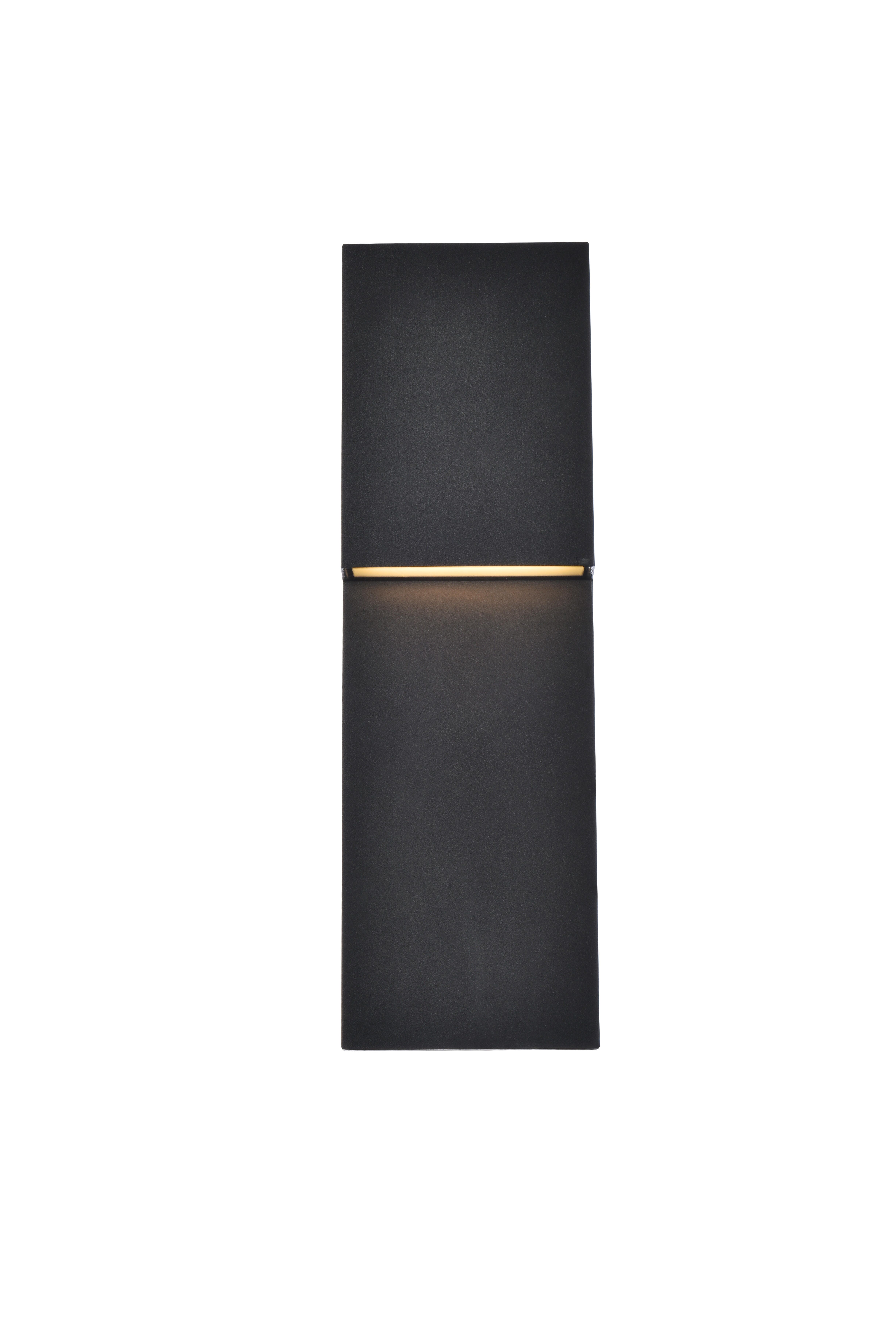 Raine Integrated Led Wall Sconce In Black, , large