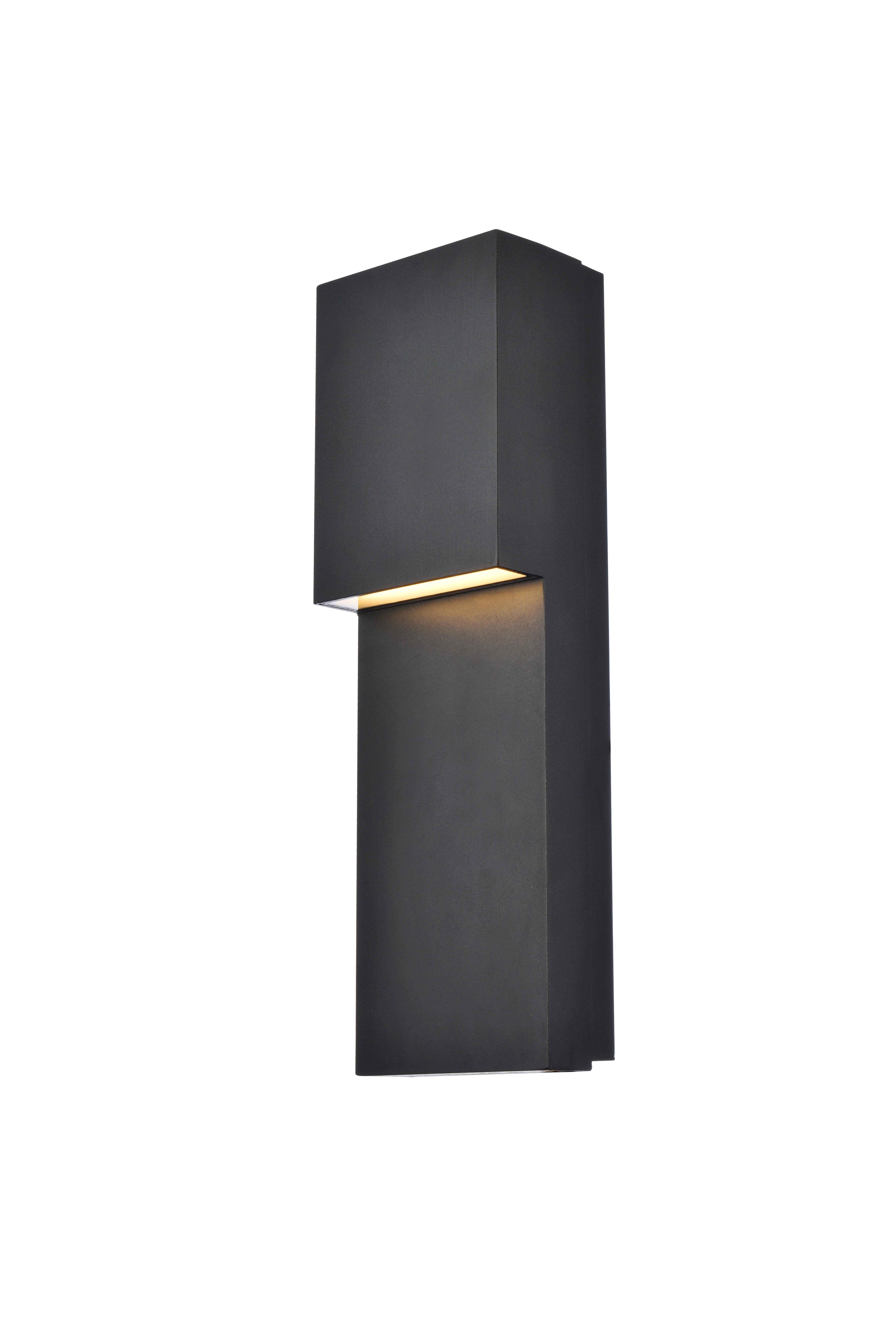 Raine Integrated Led Wall Sconce In Black, , large