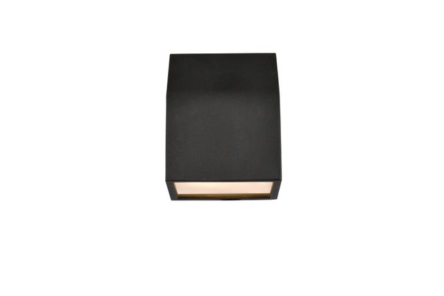 Raine Integrated Led Wall Sconce In Black