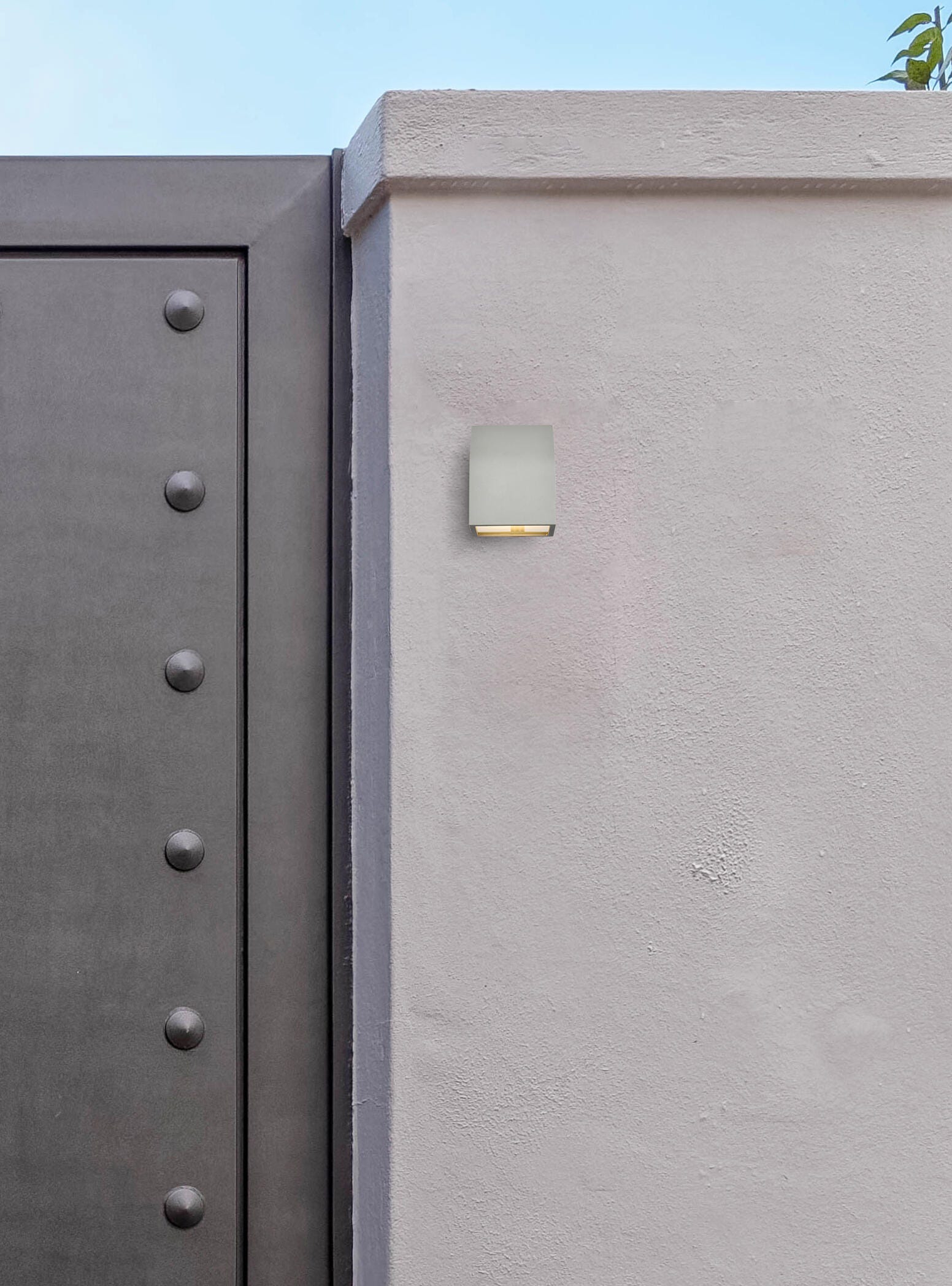Raine Integrated Led Wall Sconce In Silver, , rollover