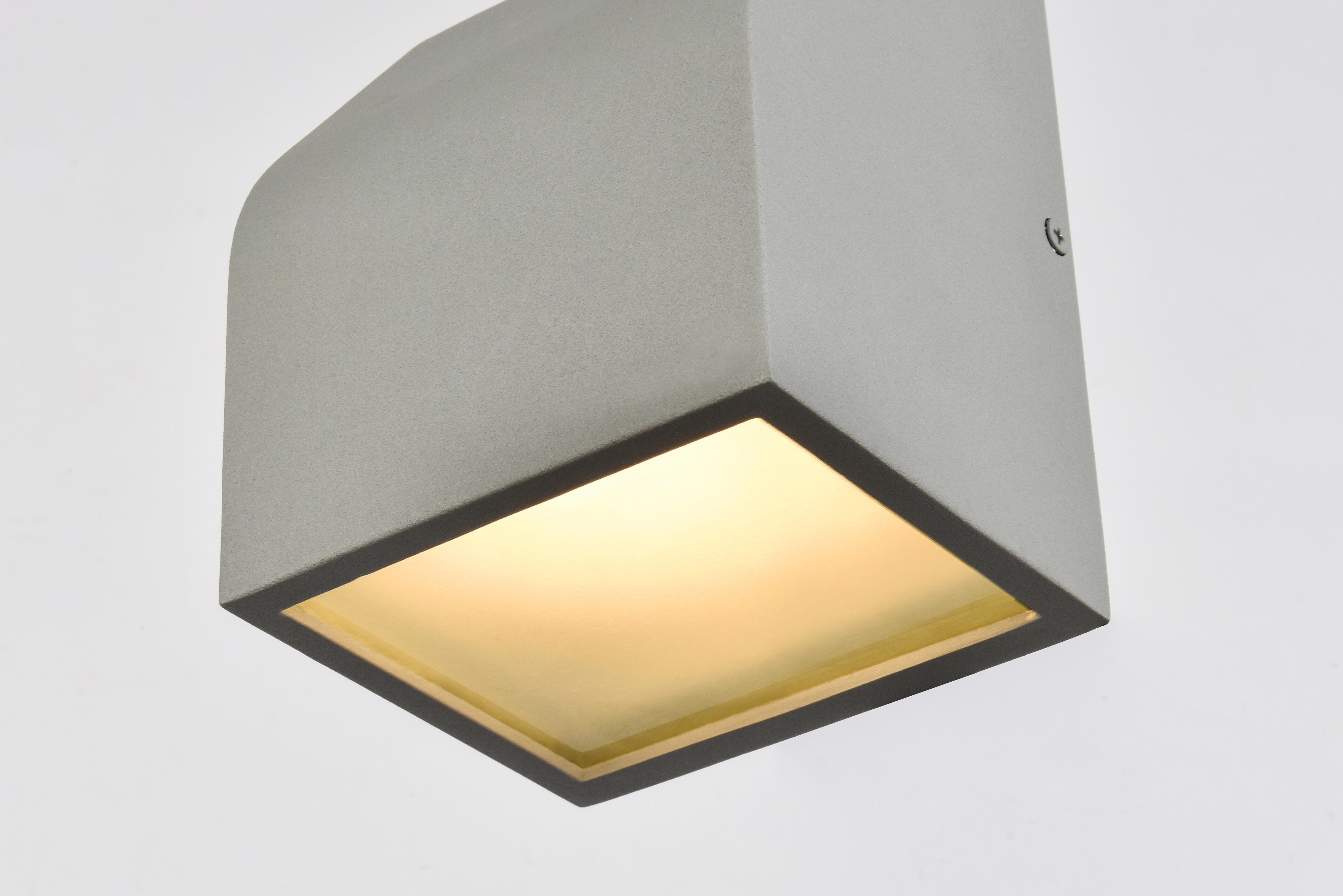 Raine Integrated Led Wall Sconce In Silver, , large