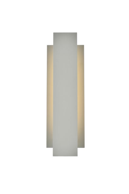 Raine Integrated Led Wall Sconce In Silver