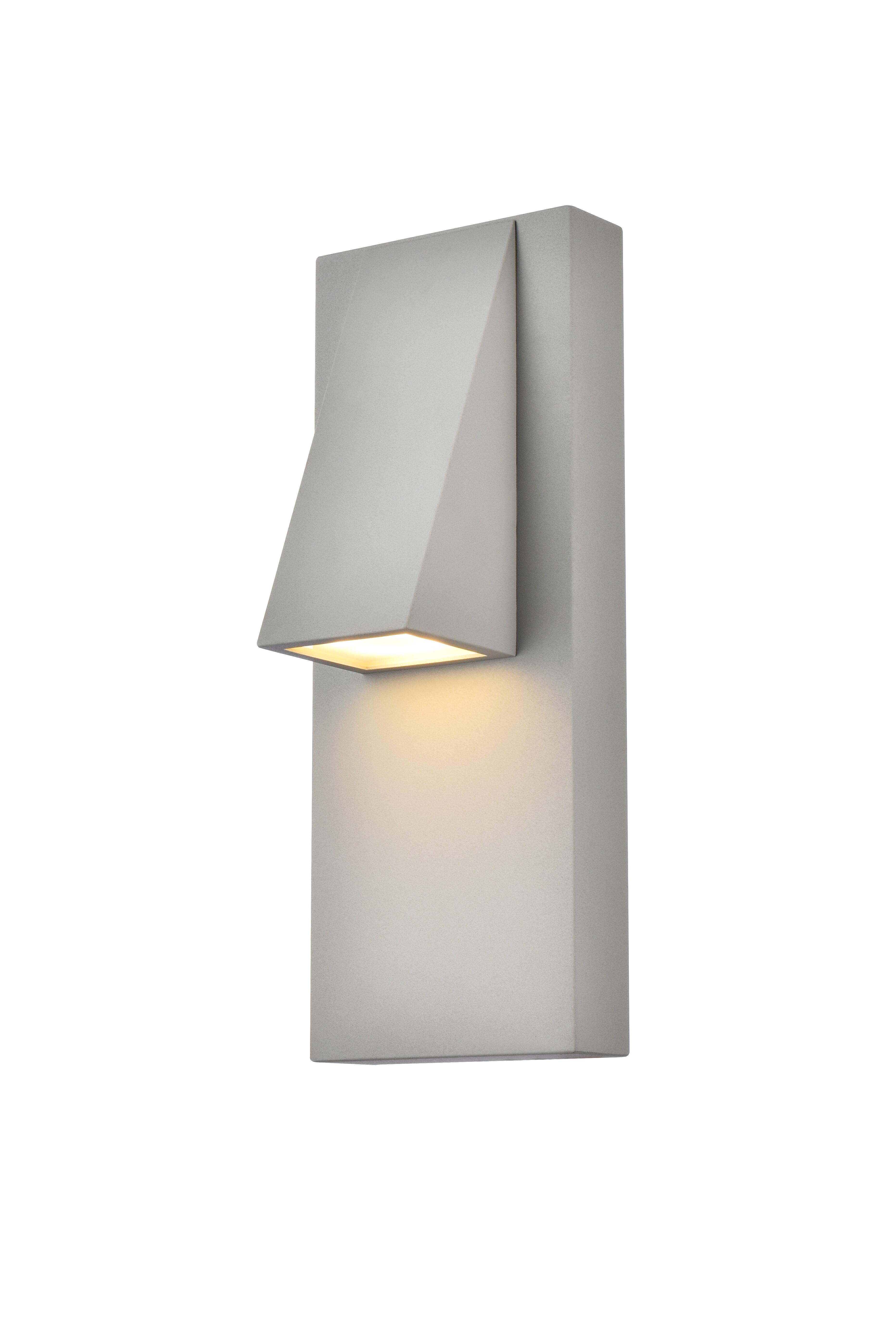 Raine Integrated Led Wall Sconce In Silver, , large