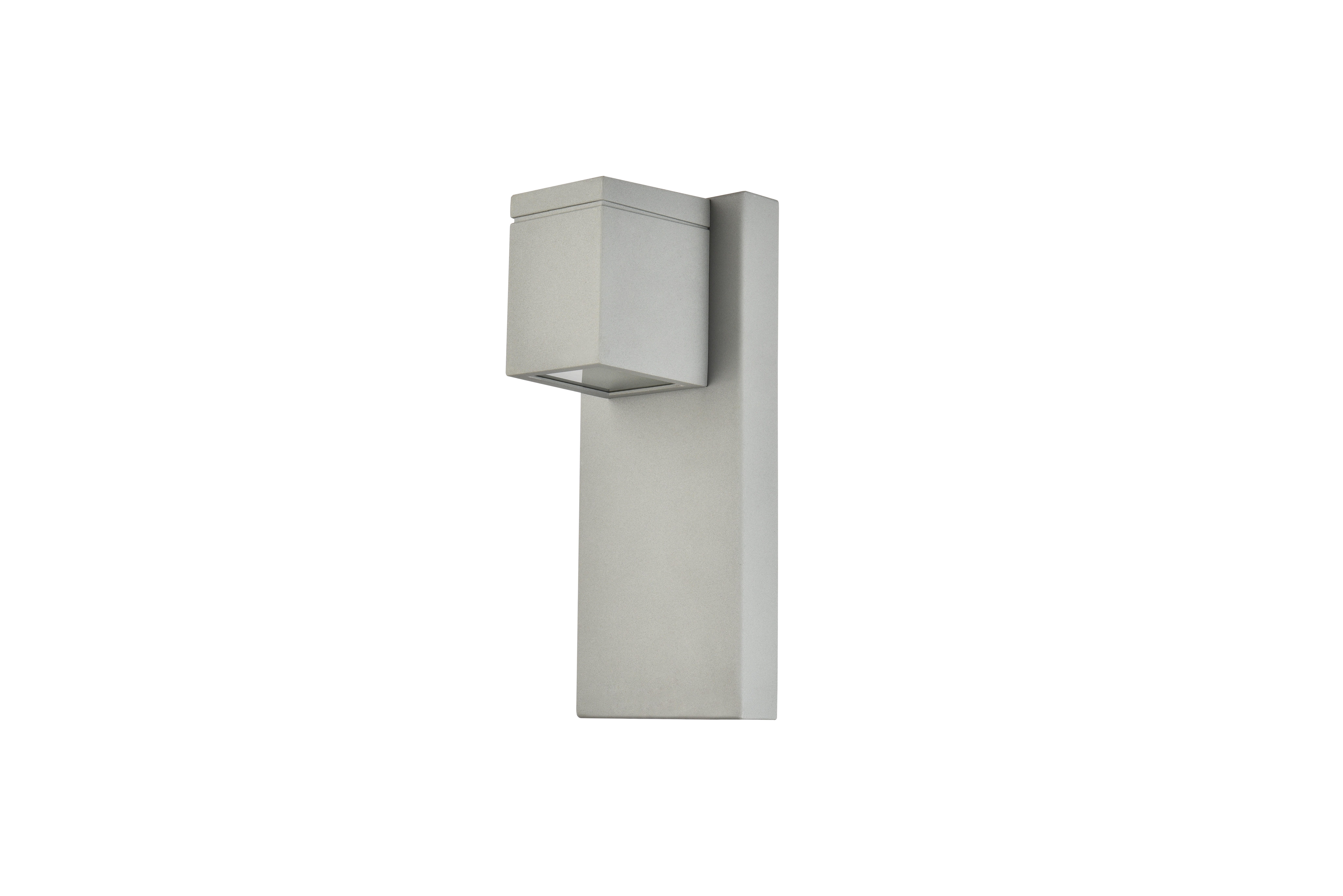 Raine Integrated Led Wall Sconce In Silver, Silver, large