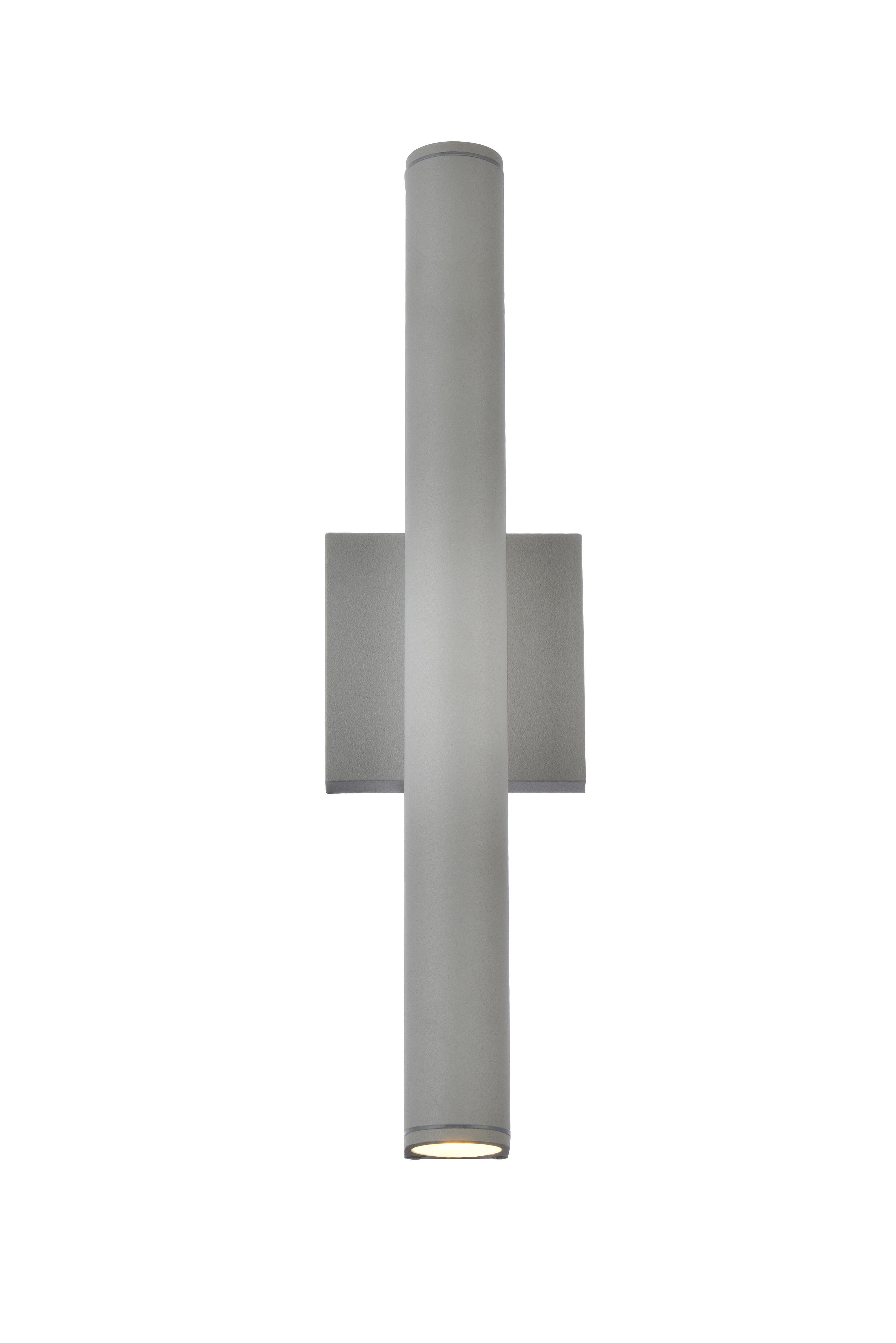 Raine Integrated Led Wall Sconce In Silver, , large
