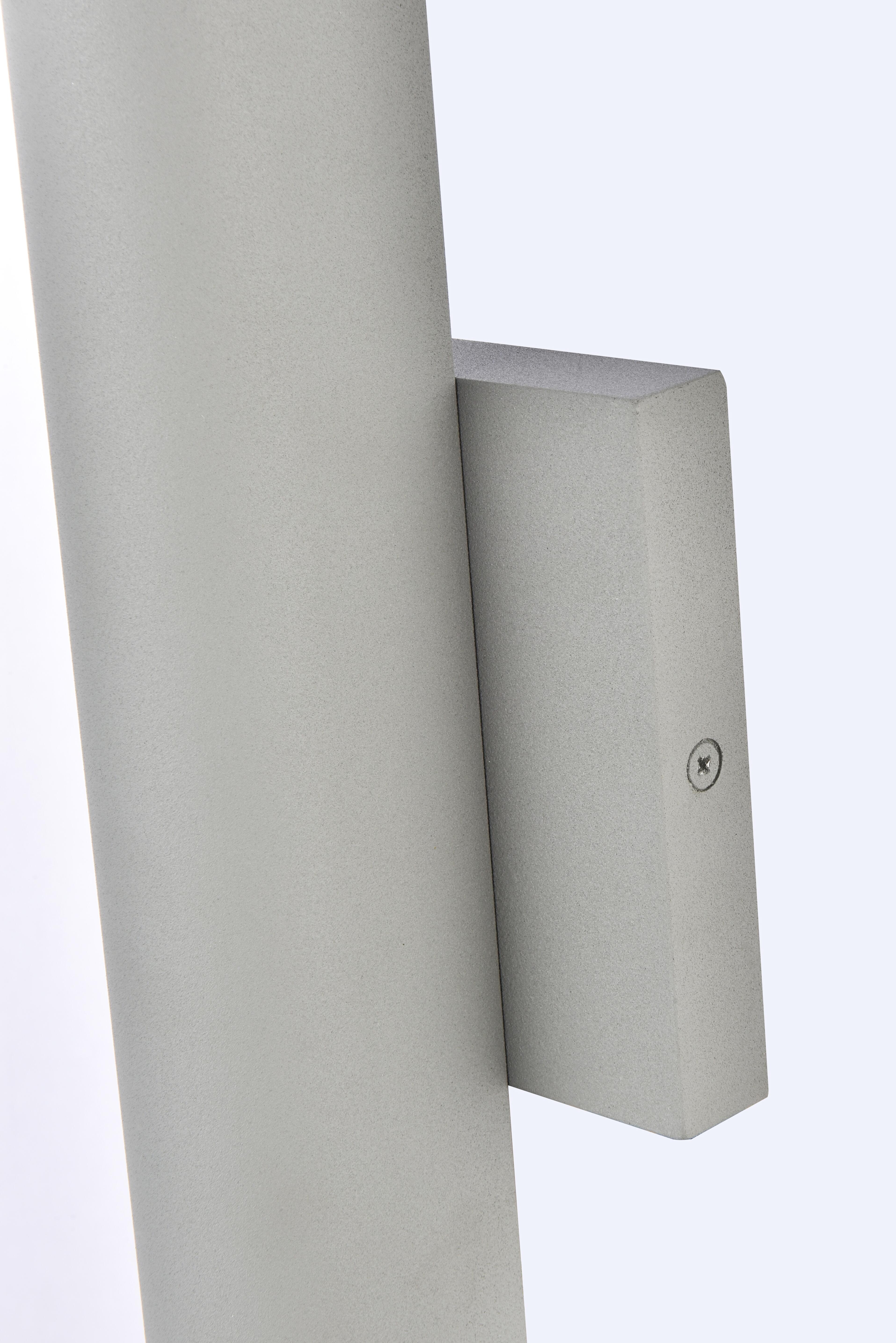 Raine Integrated Led Wall Sconce In Silver, , large
