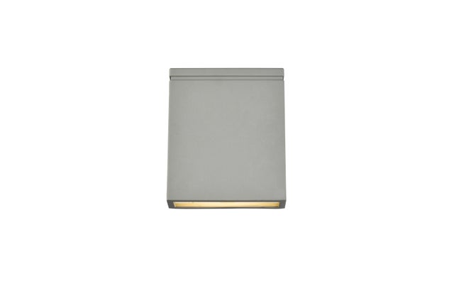 Raine Integrated Led Wall Sconce In Silver