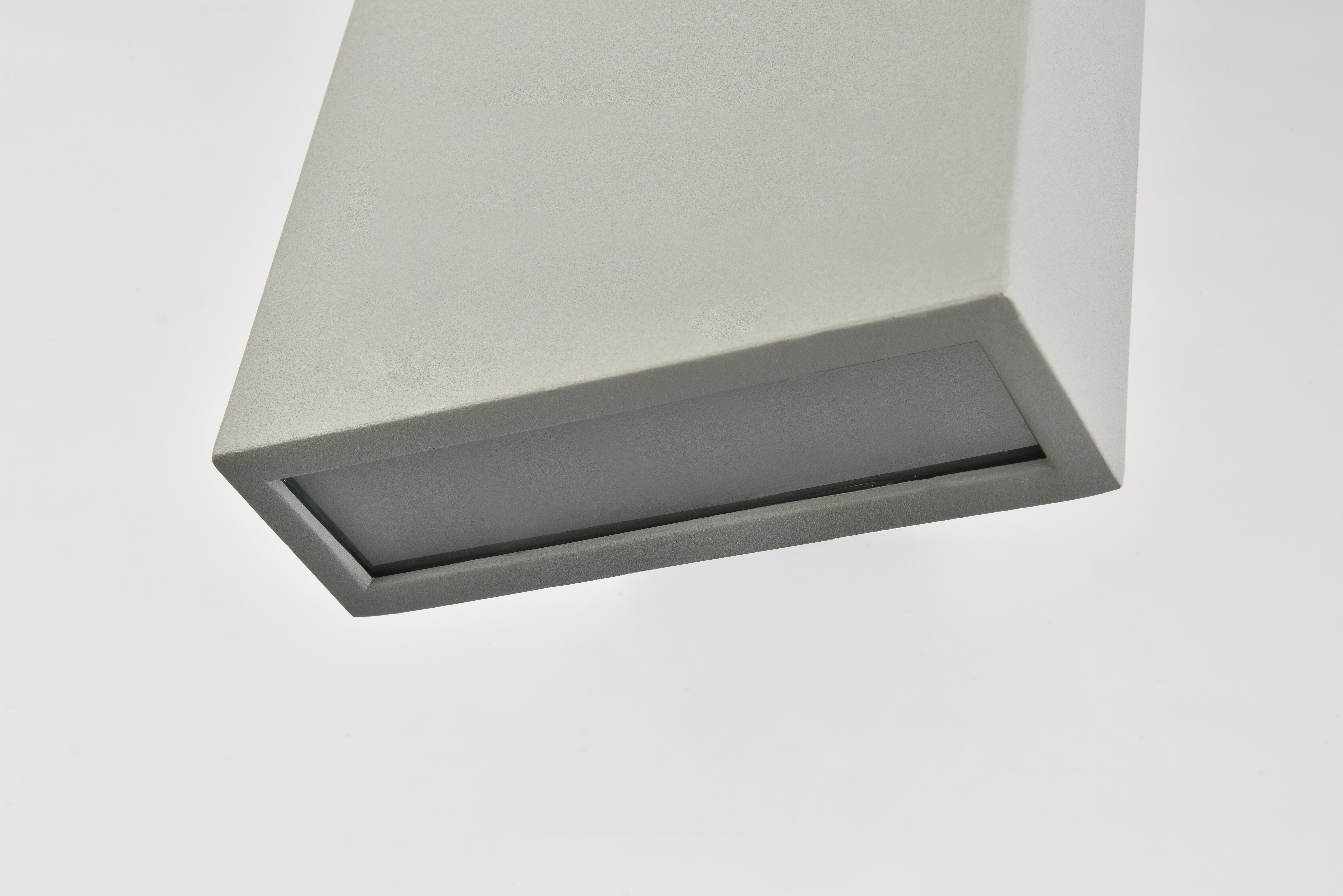 Raine Integrated Led Wall Sconce In Silver, Silver, large