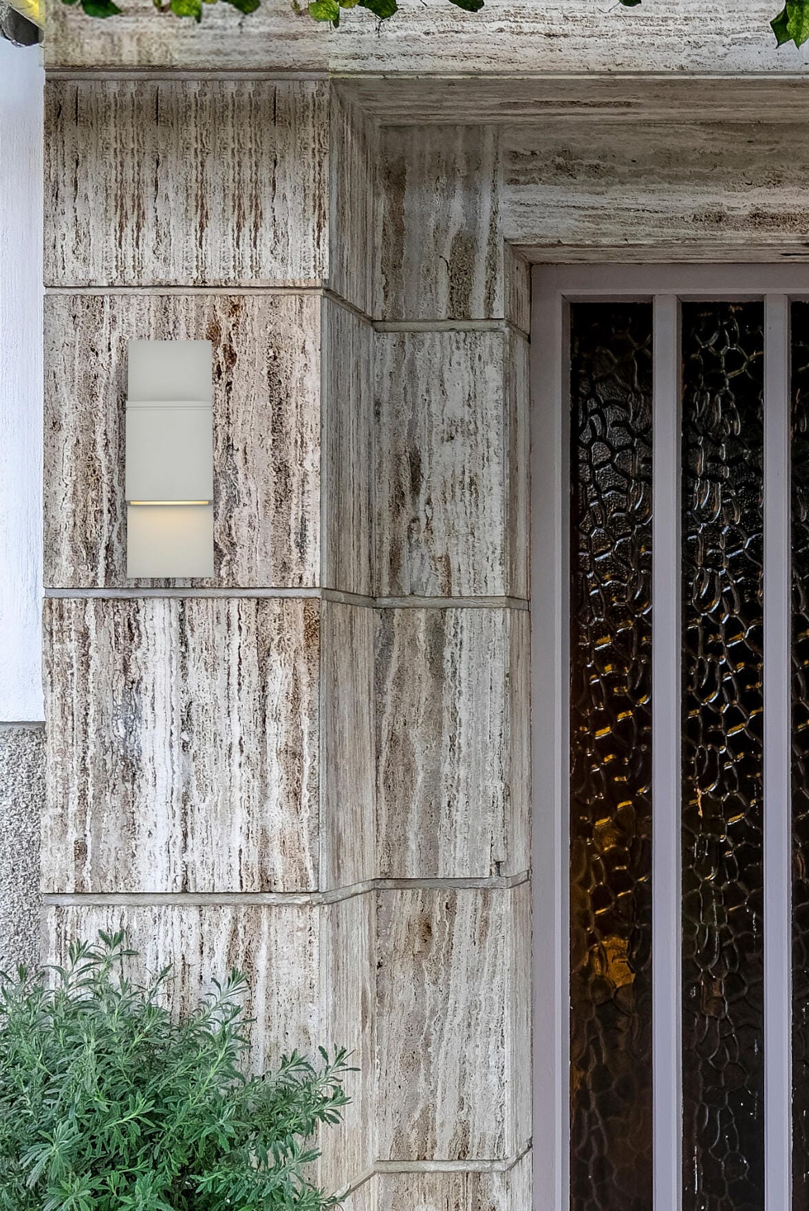 Raine Integrated Led Wall Sconce In Silver, , rollover
