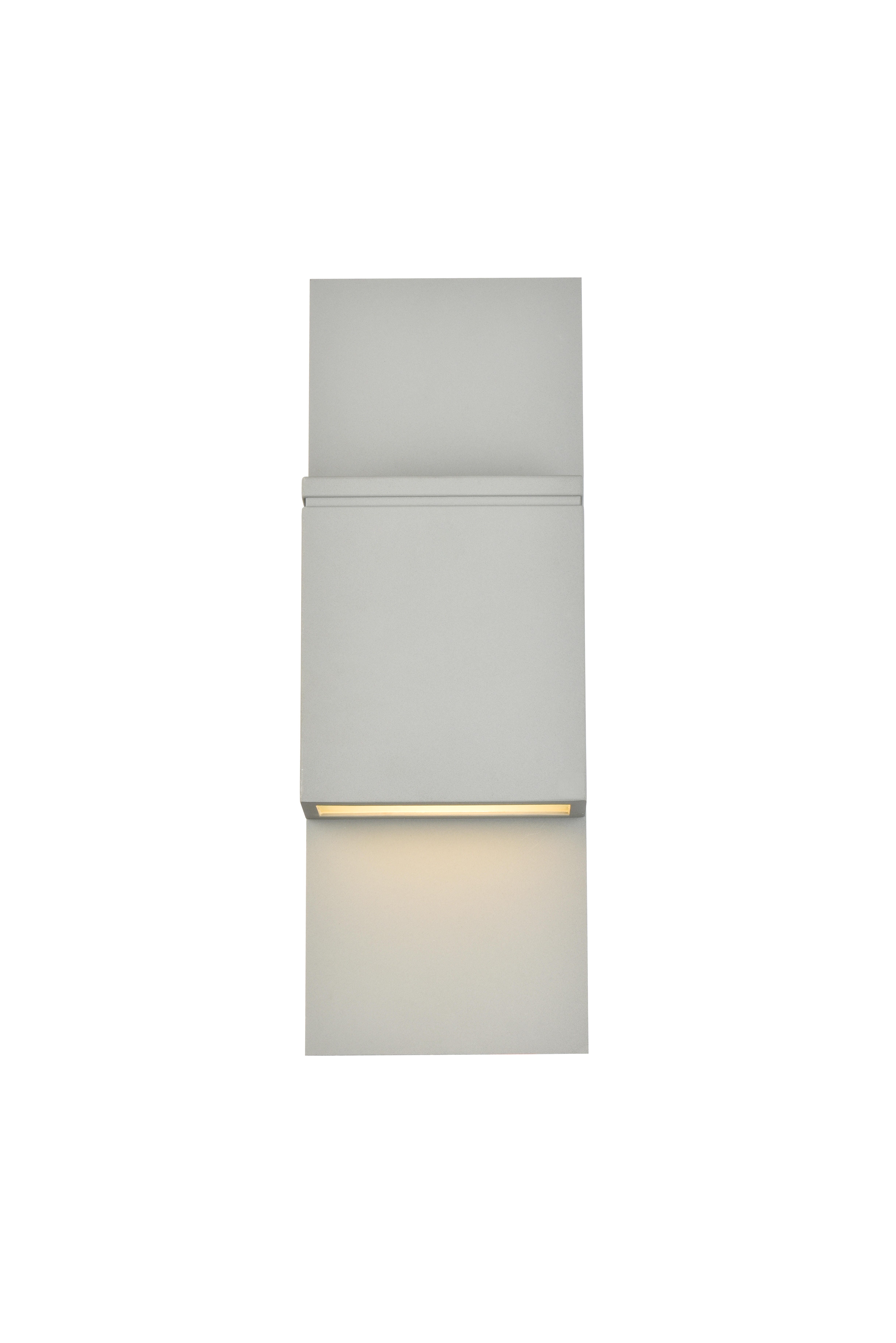 Raine Integrated Led Wall Sconce In Silver, , large