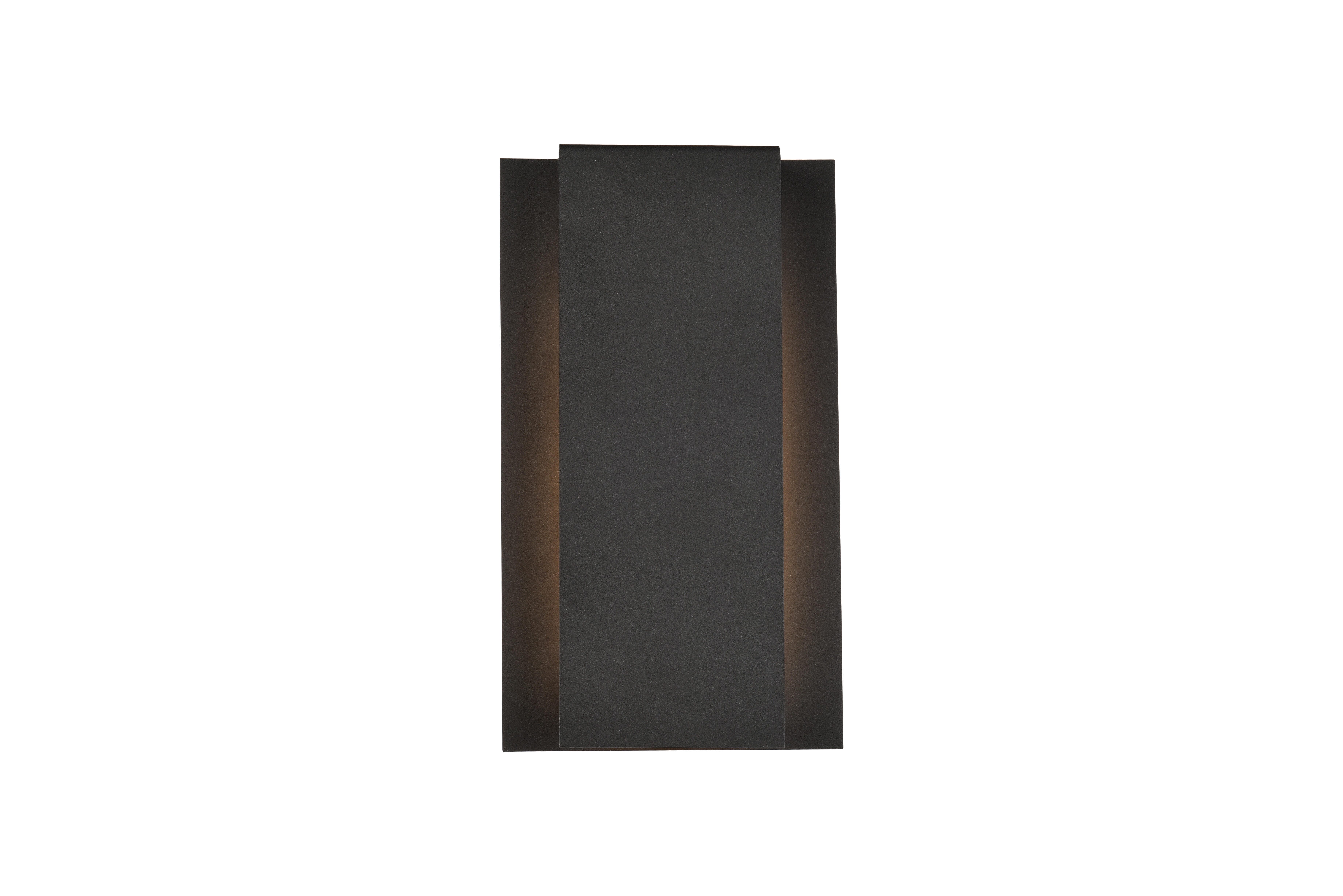 Raine Integrated Led Wall Sconce In Black, , large