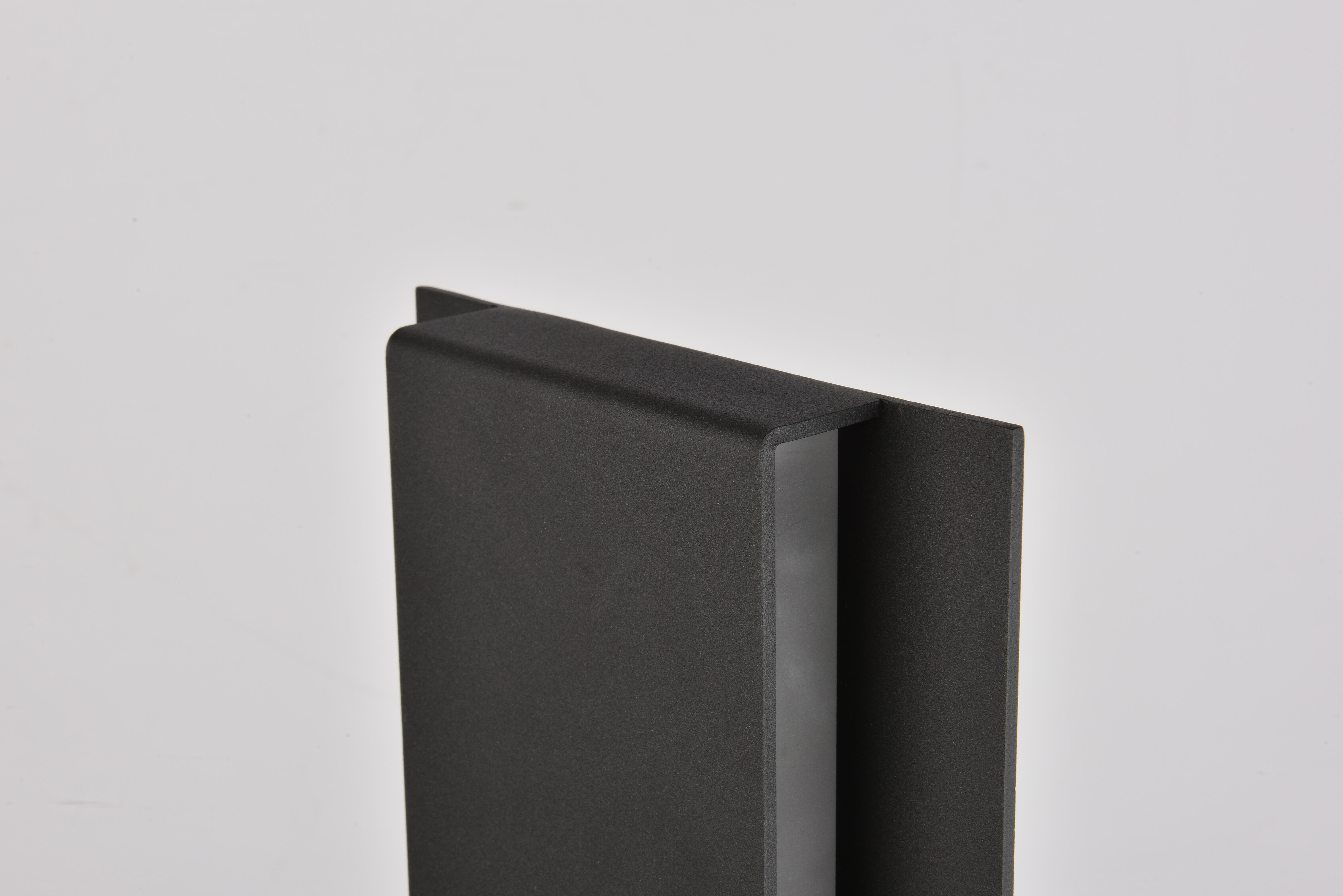 Raine Integrated Led Wall Sconce In Black, , large