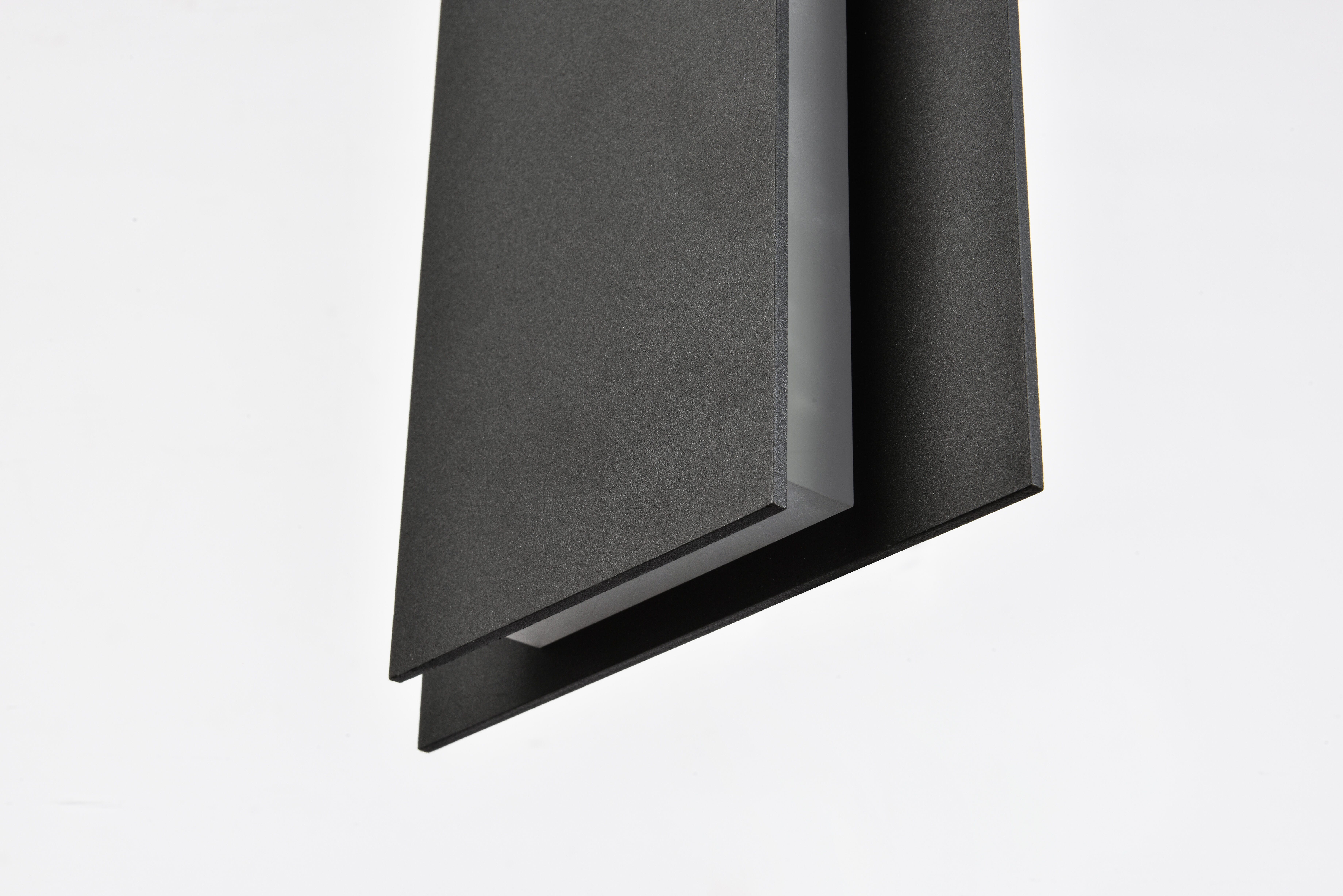Raine Integrated Led Wall Sconce In Black, , large