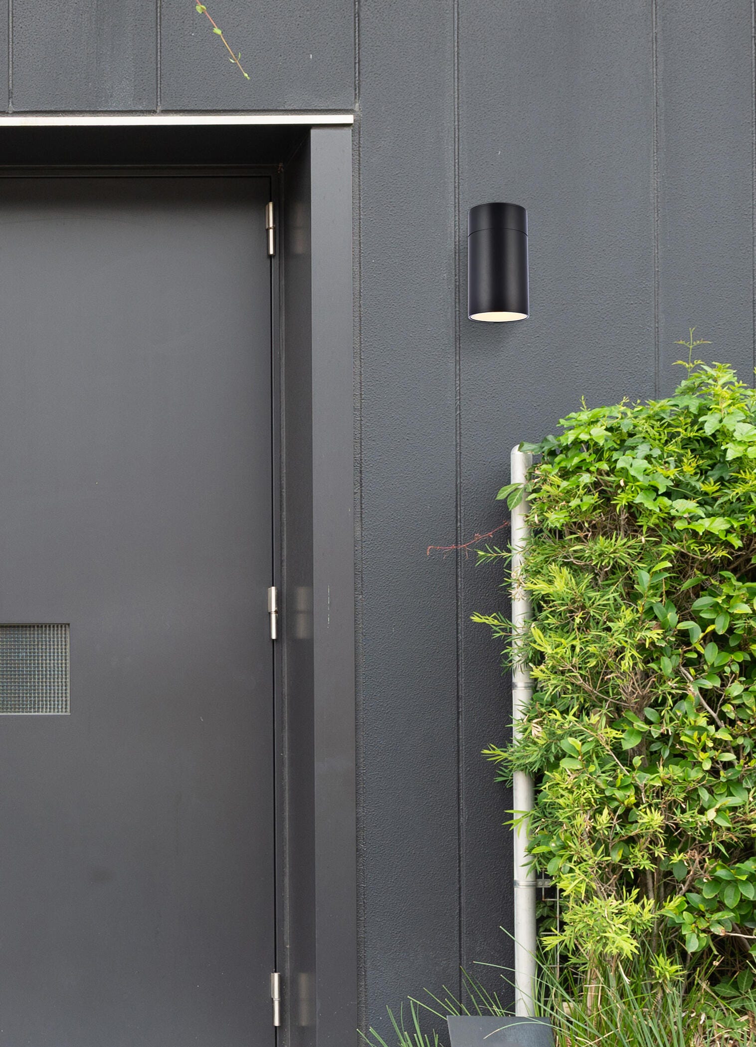 Raine Outdoor Wall Lanternin Black, , rollover