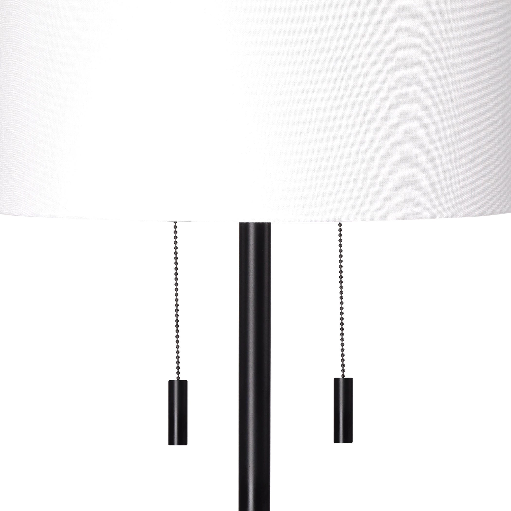 Relaxed Elegance Lillian Floor Lamp, Black, large