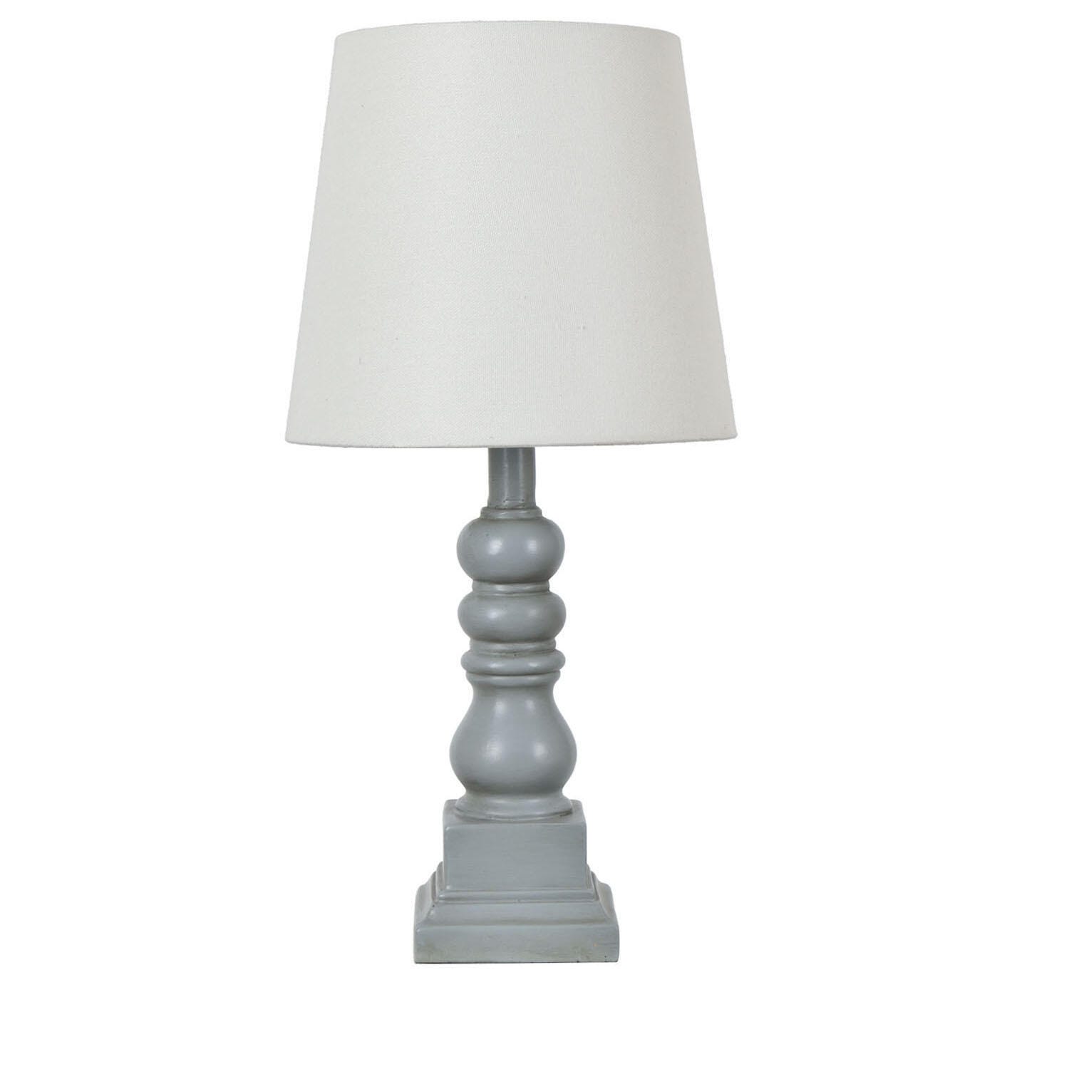 Evolution 18.5" Table Lamp, Gray, large