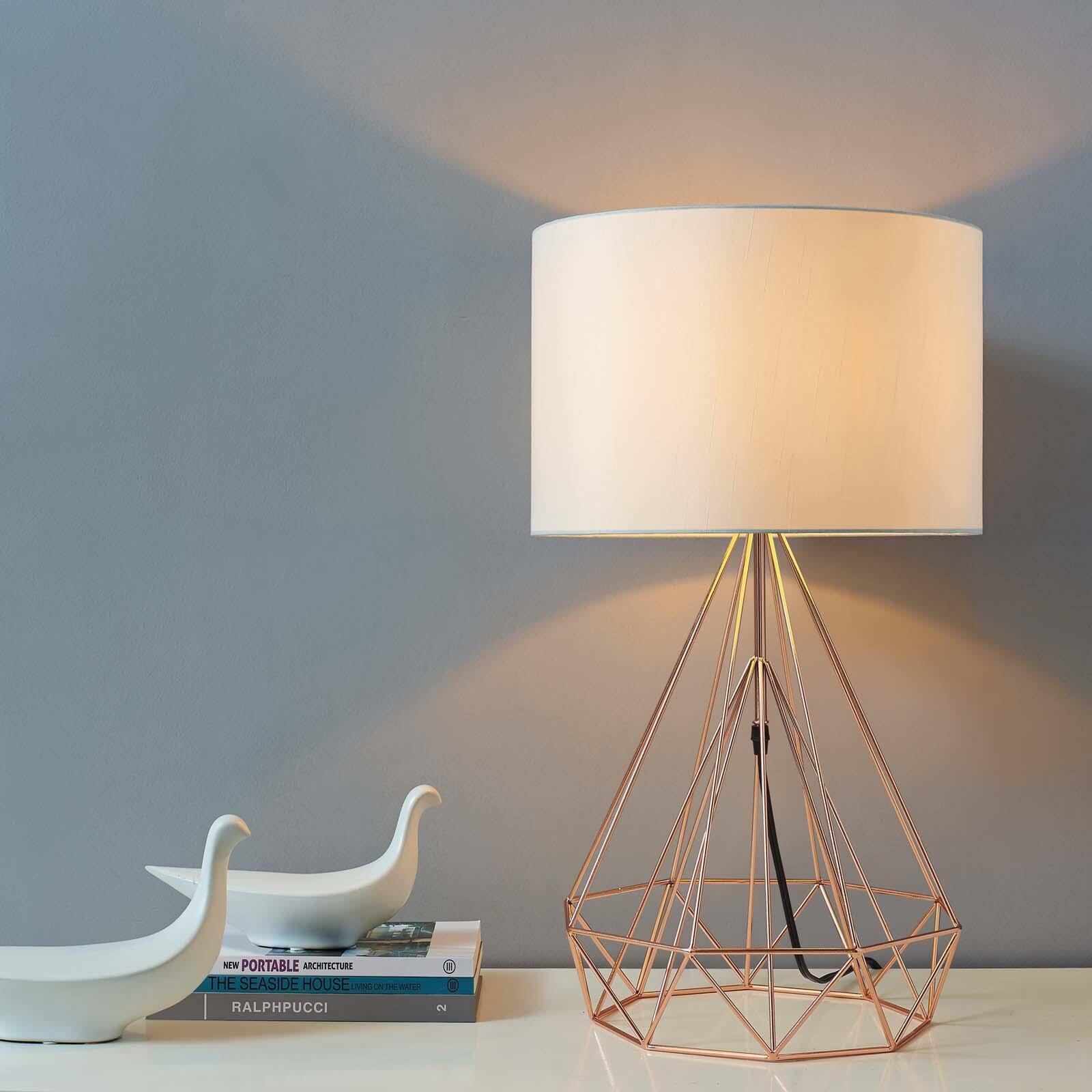 Modway Precious Rose Gold Table Lamp, , rollover