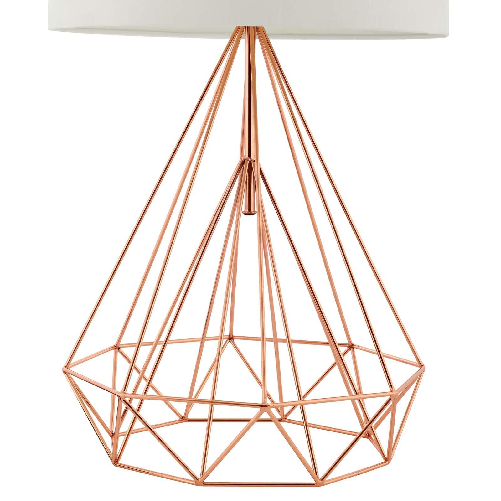 Modway Precious Precious Rose Gold Table Lamp, , large