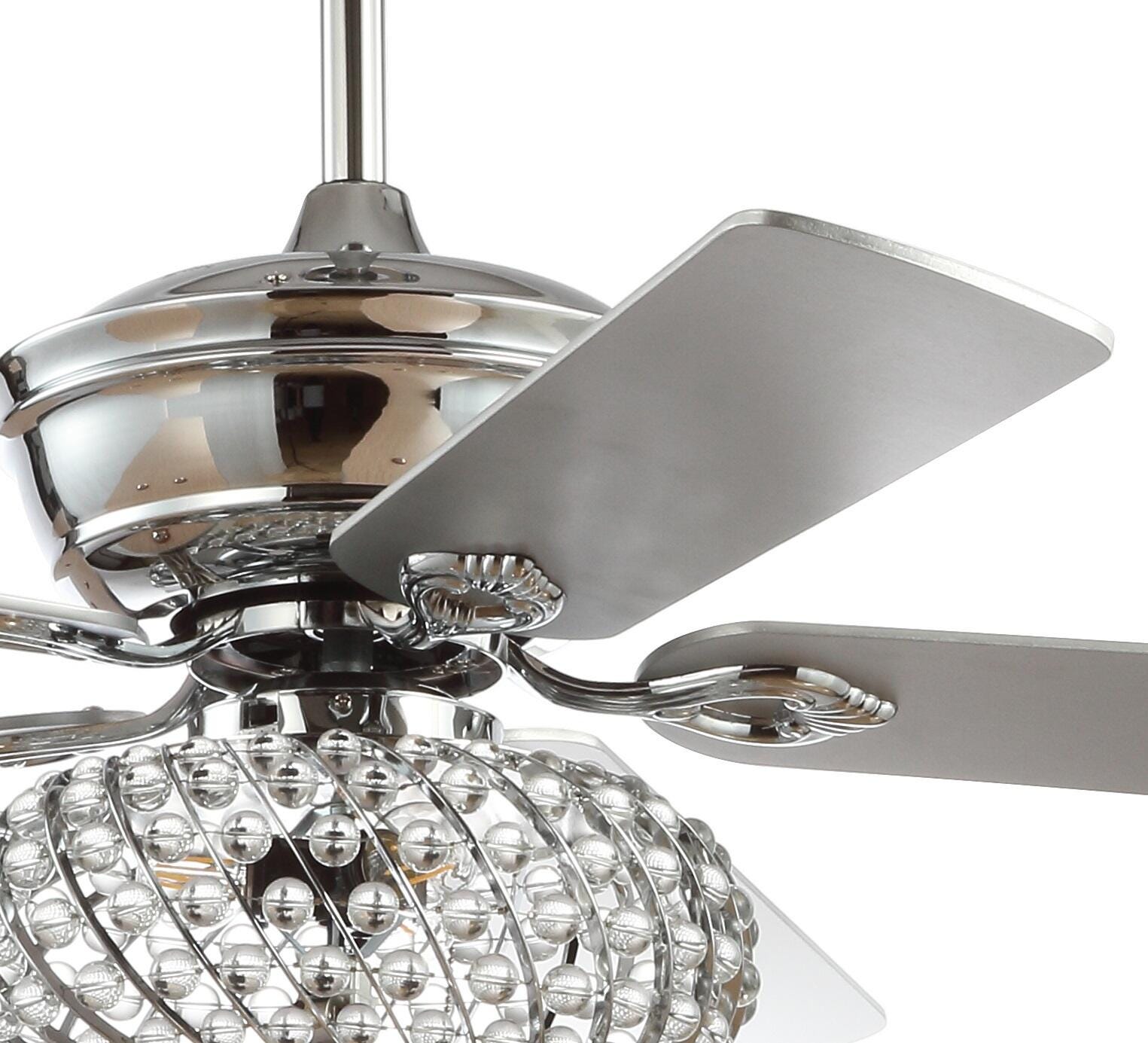 JONATHAN Y Crista 3-Light LED Ceiling Fan, , large