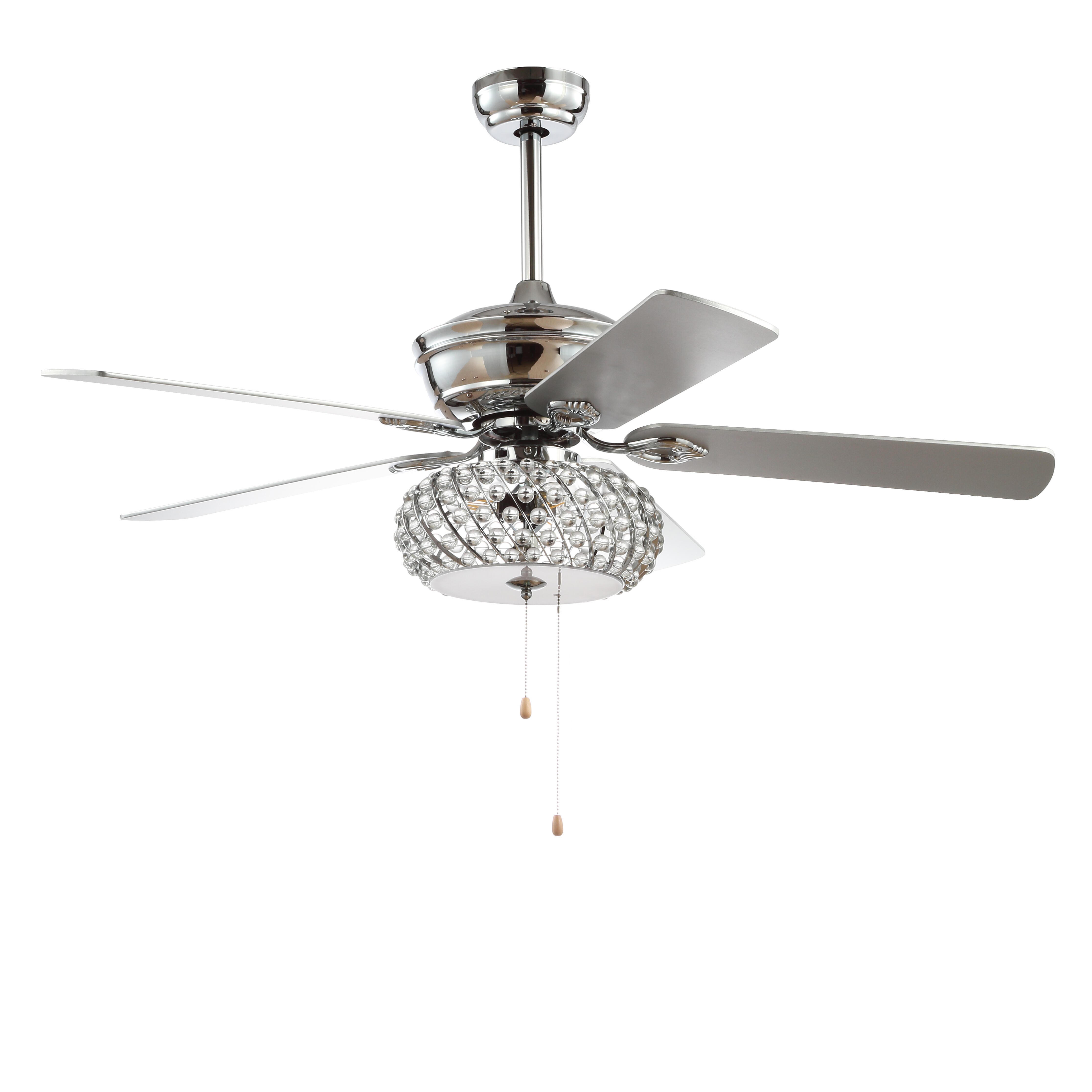 JONATHAN Y Crista 3-Light LED Ceiling Fan, , large