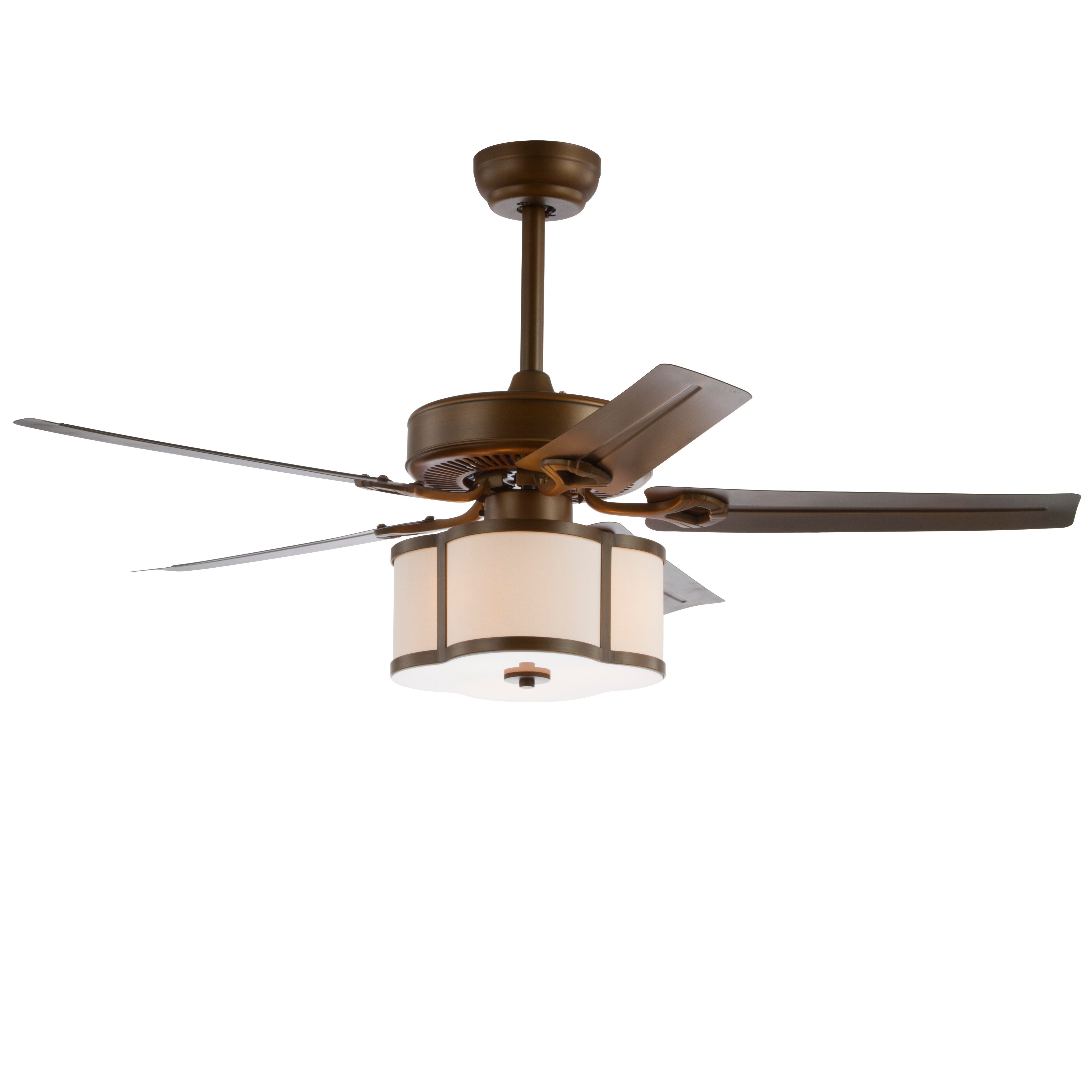 JONATHAN Y Edith 3-Light LED Ceiling Fan, , large