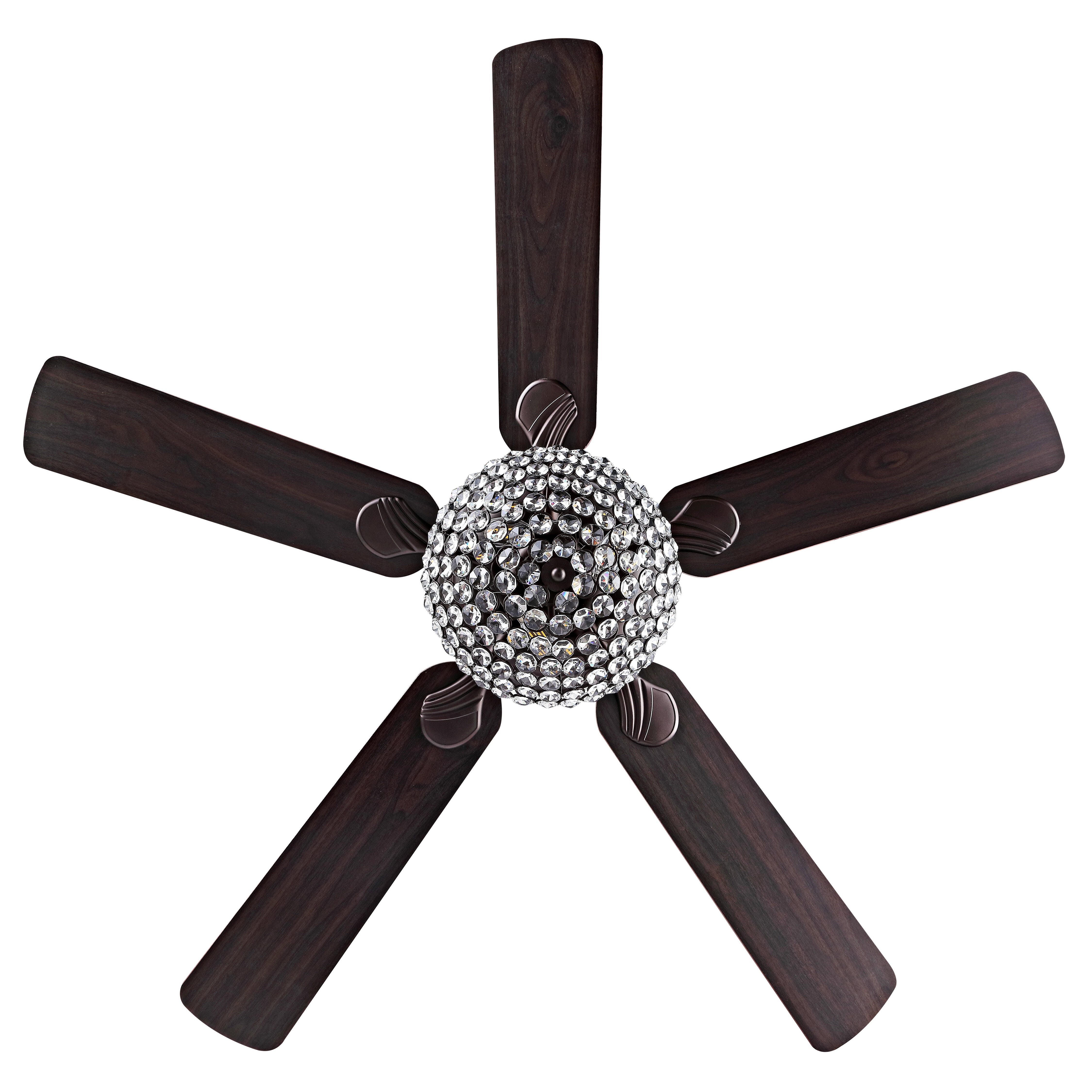 JONATHAN Y Cammy 3-Light Ceiling Fan, Oil Rubbed Bronze, large