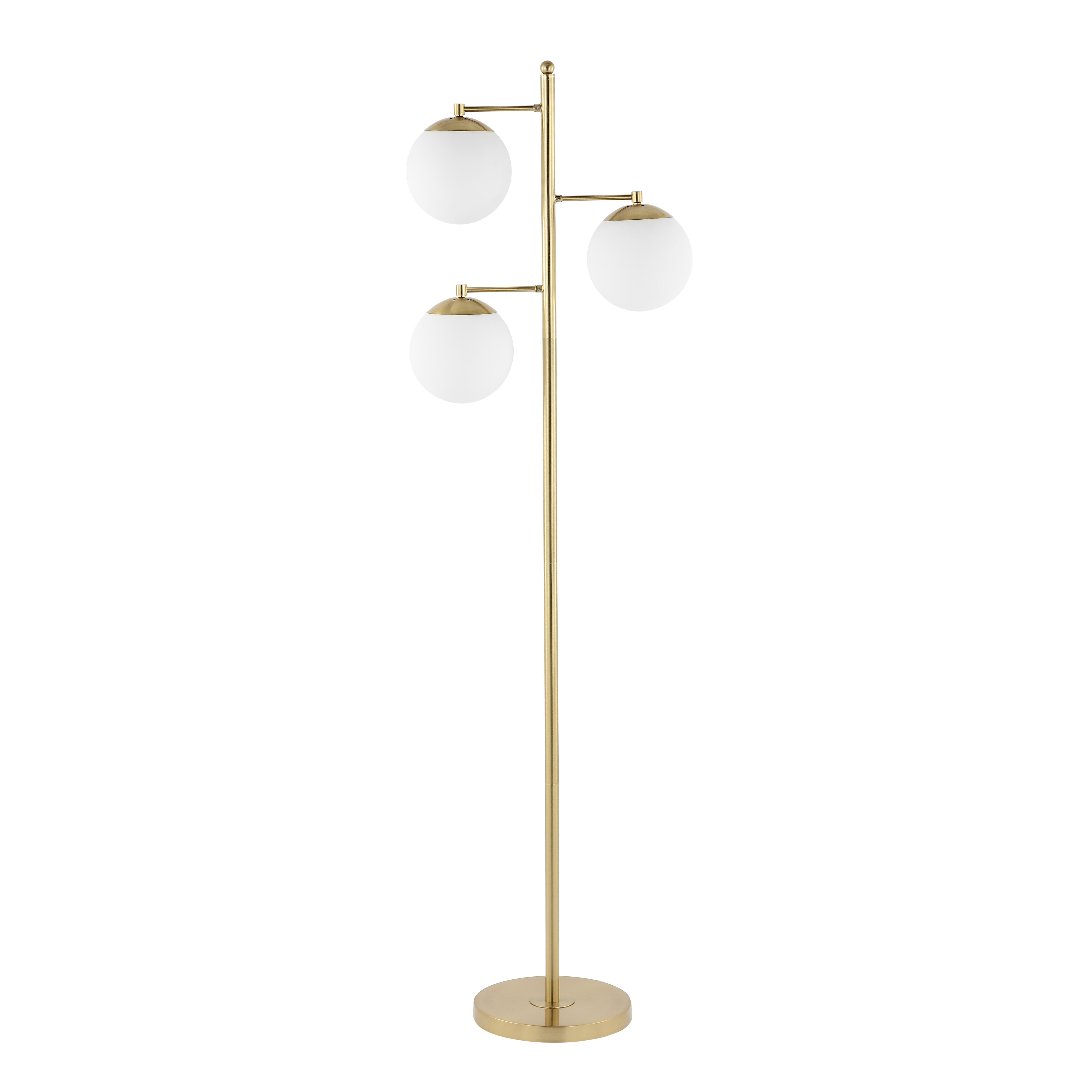 JONATHAN Y Ellie 3-Light Floor Lamp, , large