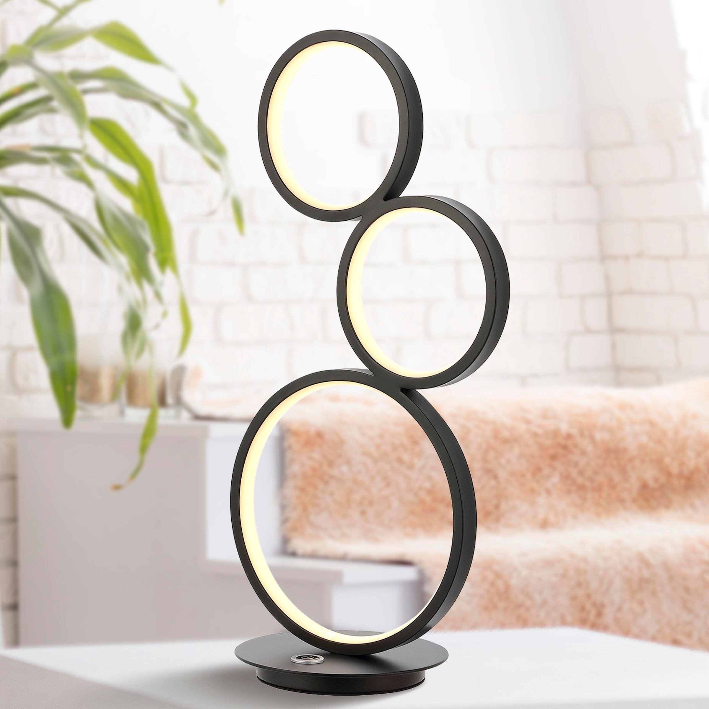 JONATHAN Y Juno 3-Light Table Lamp, , large
