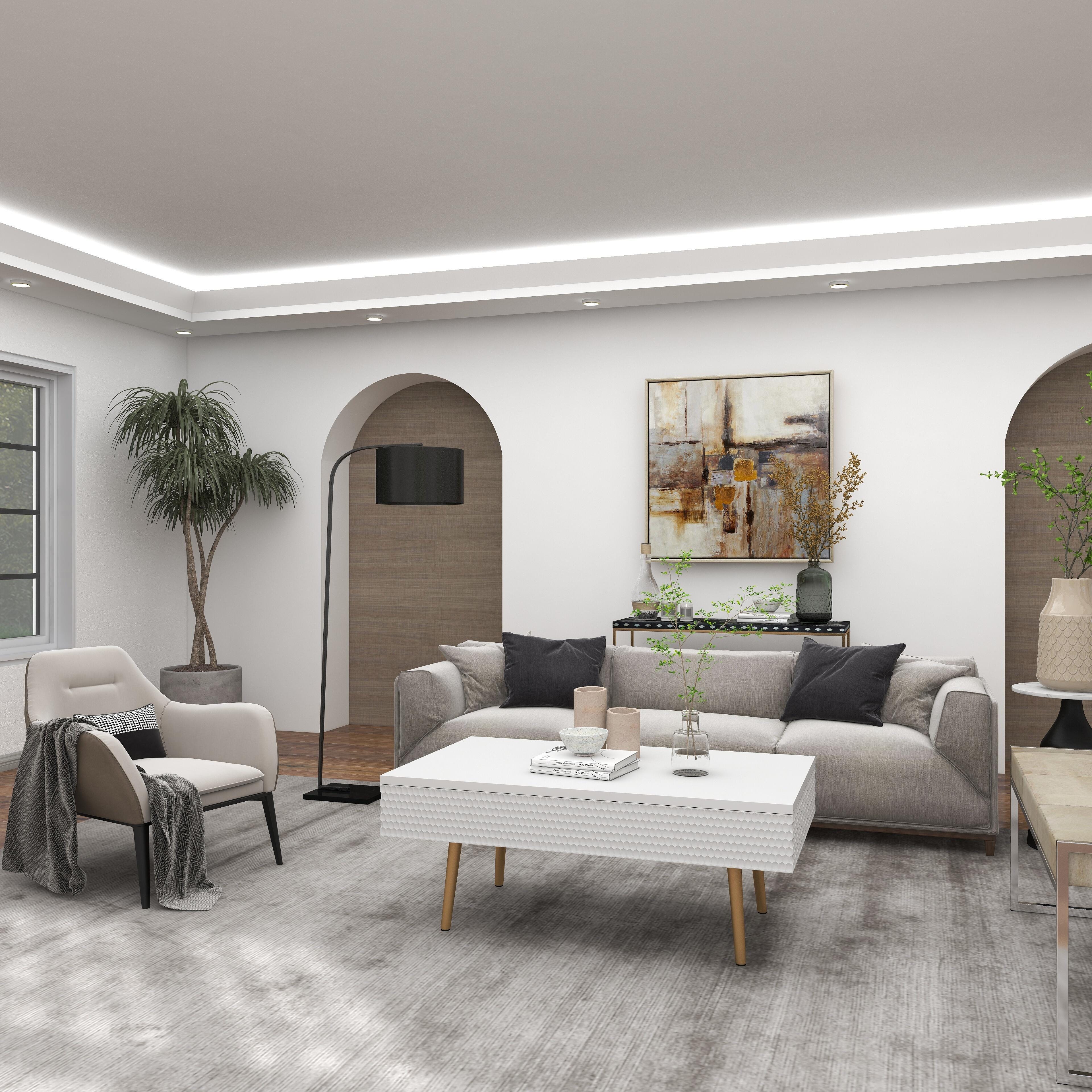 Bayberry Lane Arched Floor Lamp, , large