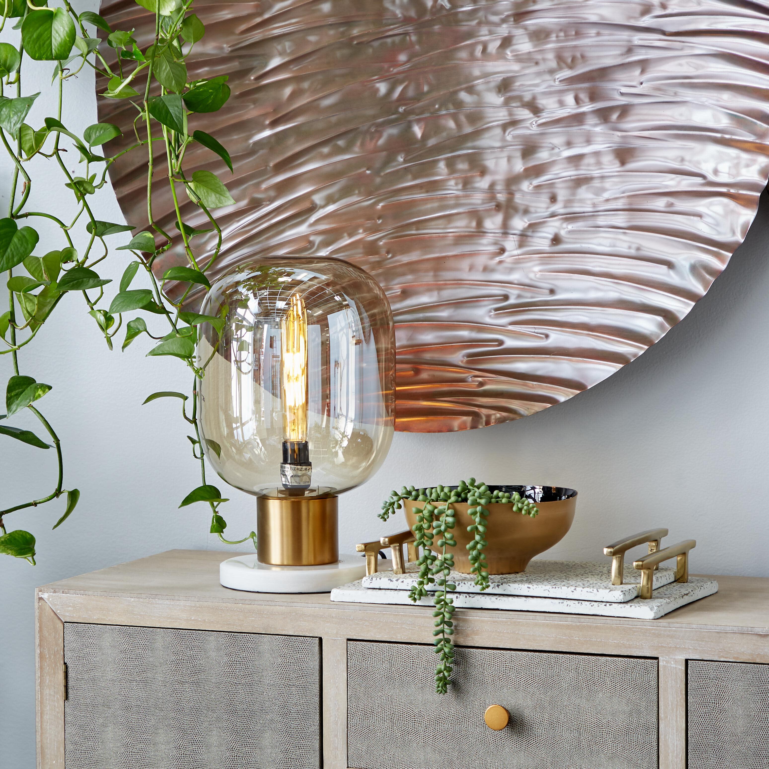 Bayberry Lane Dome Shaped Table Lamp, , rollover