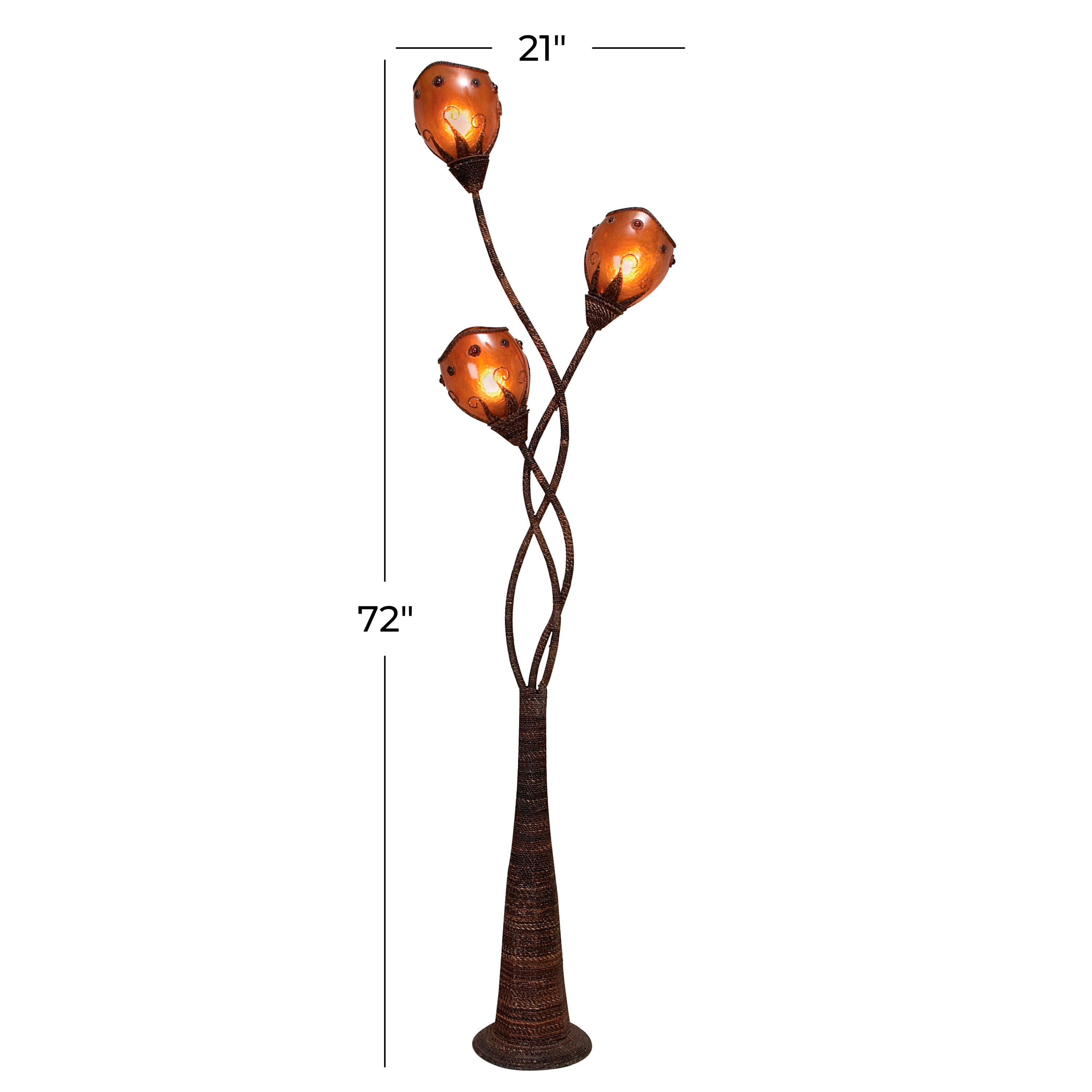 Bayberry Lane Plant Floor Lamp, , large