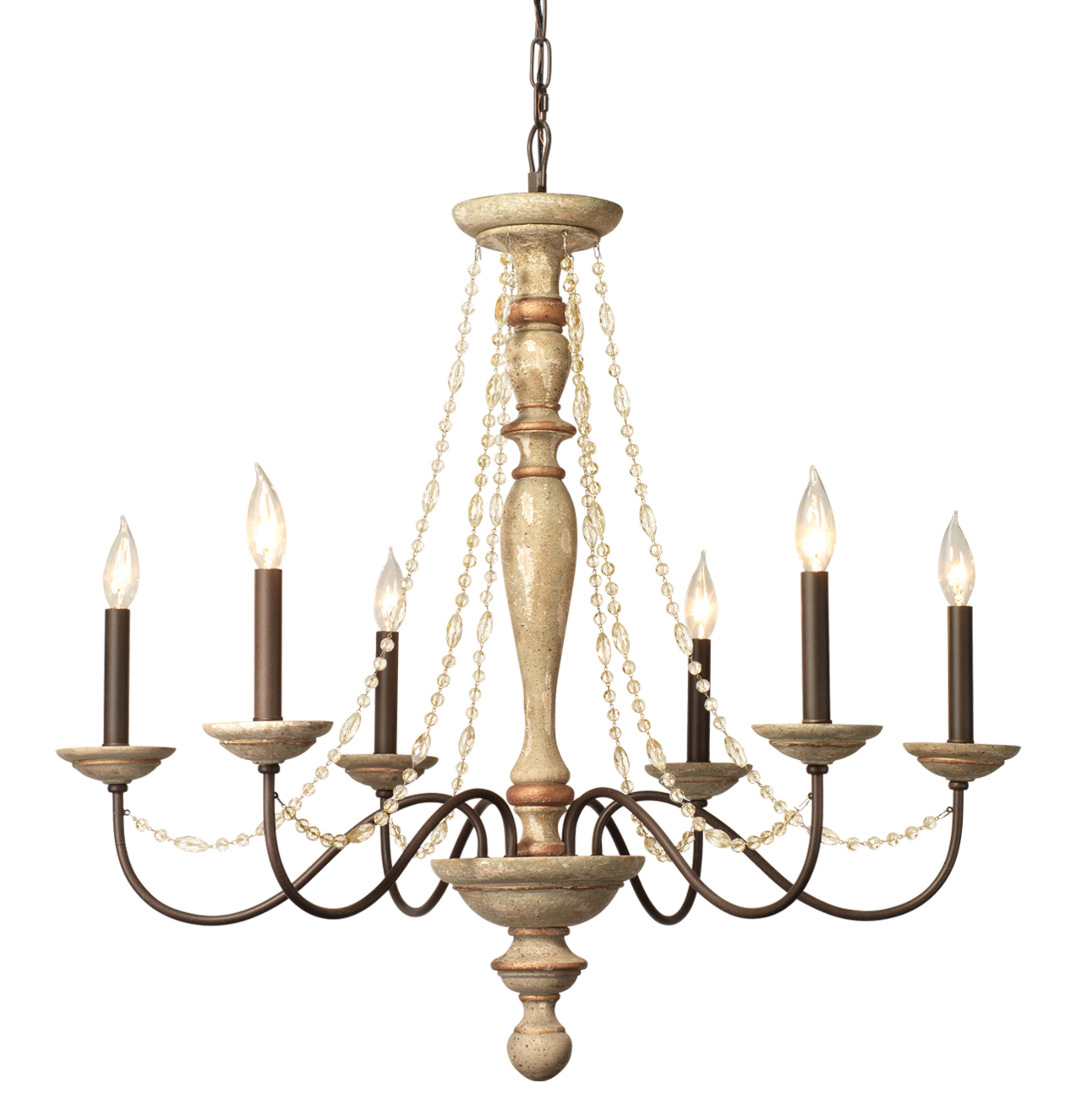 Relaxed Elegance Maci Chandelier, , large