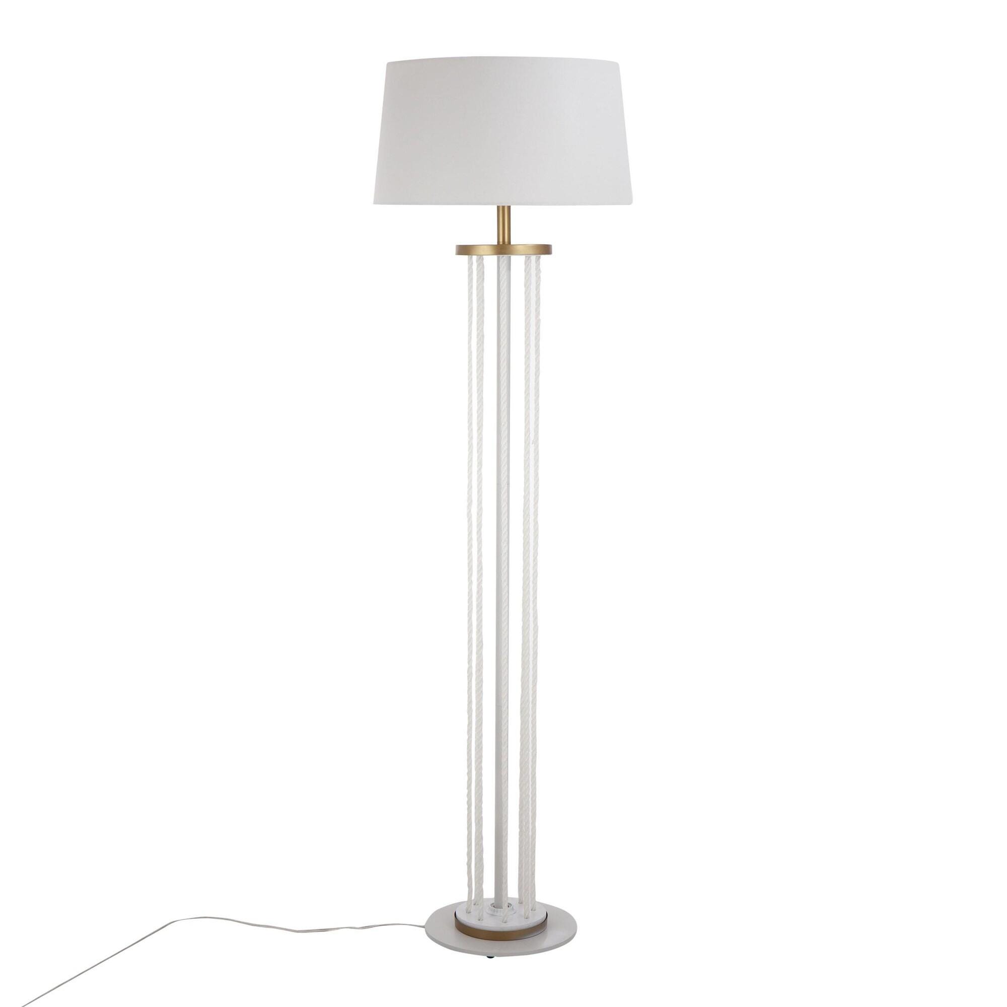 LumiSource Rope Floor Lamp, , large