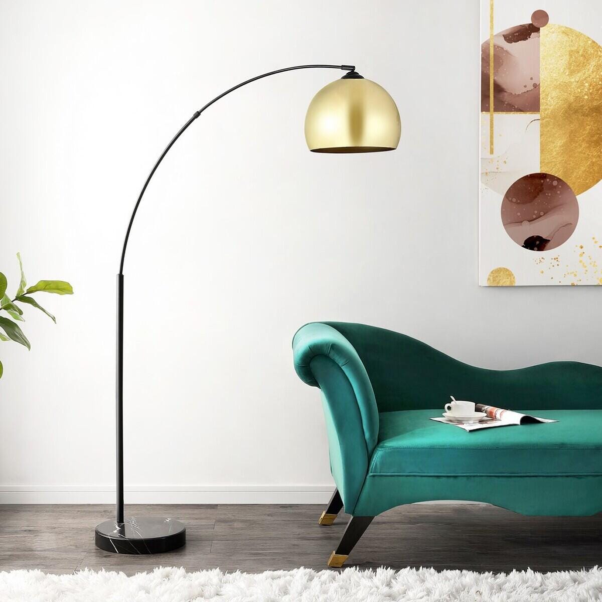 Safavieh Glarien Floor Lamp, , large