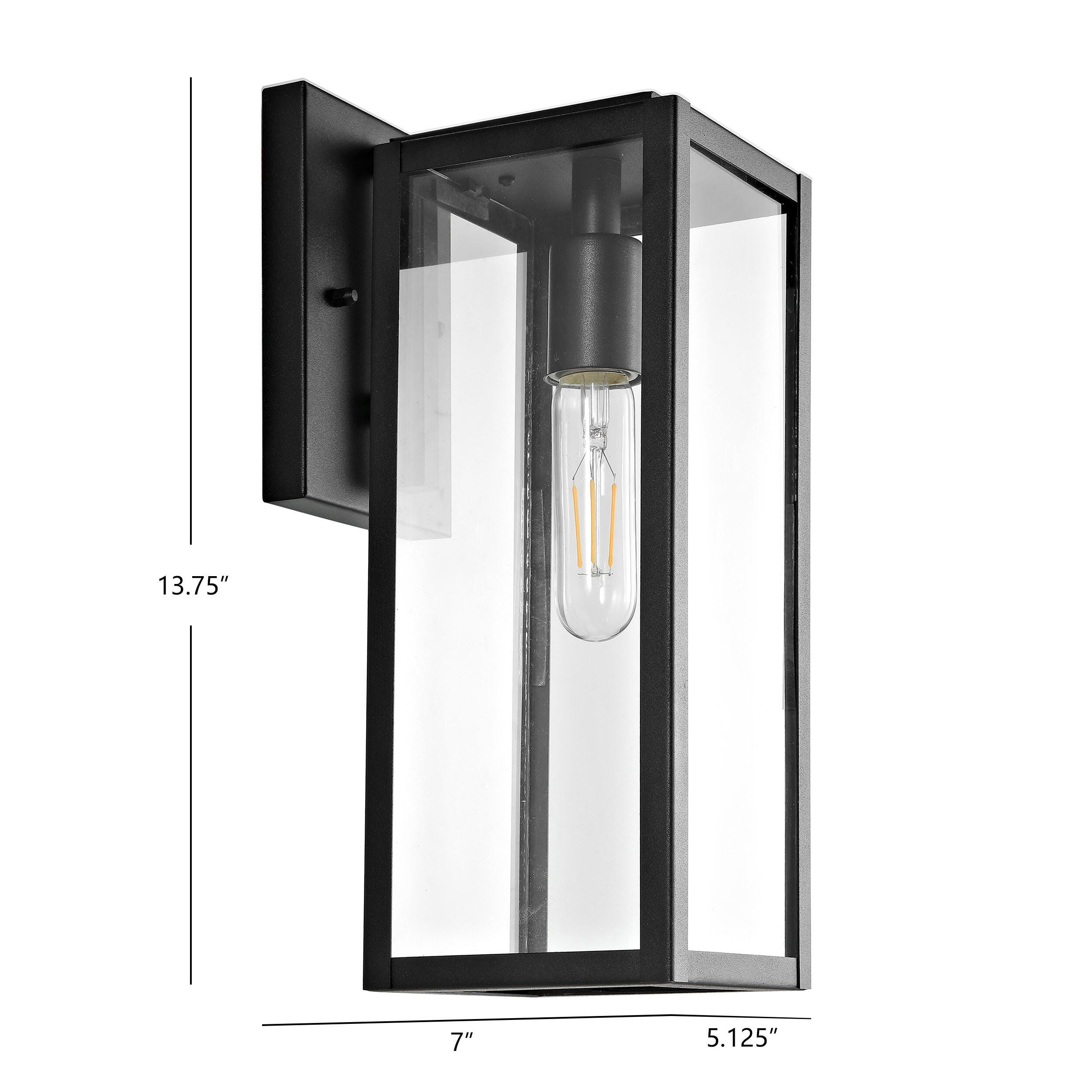 Safavieh Norsan Outdoor Wall Lantern, , large