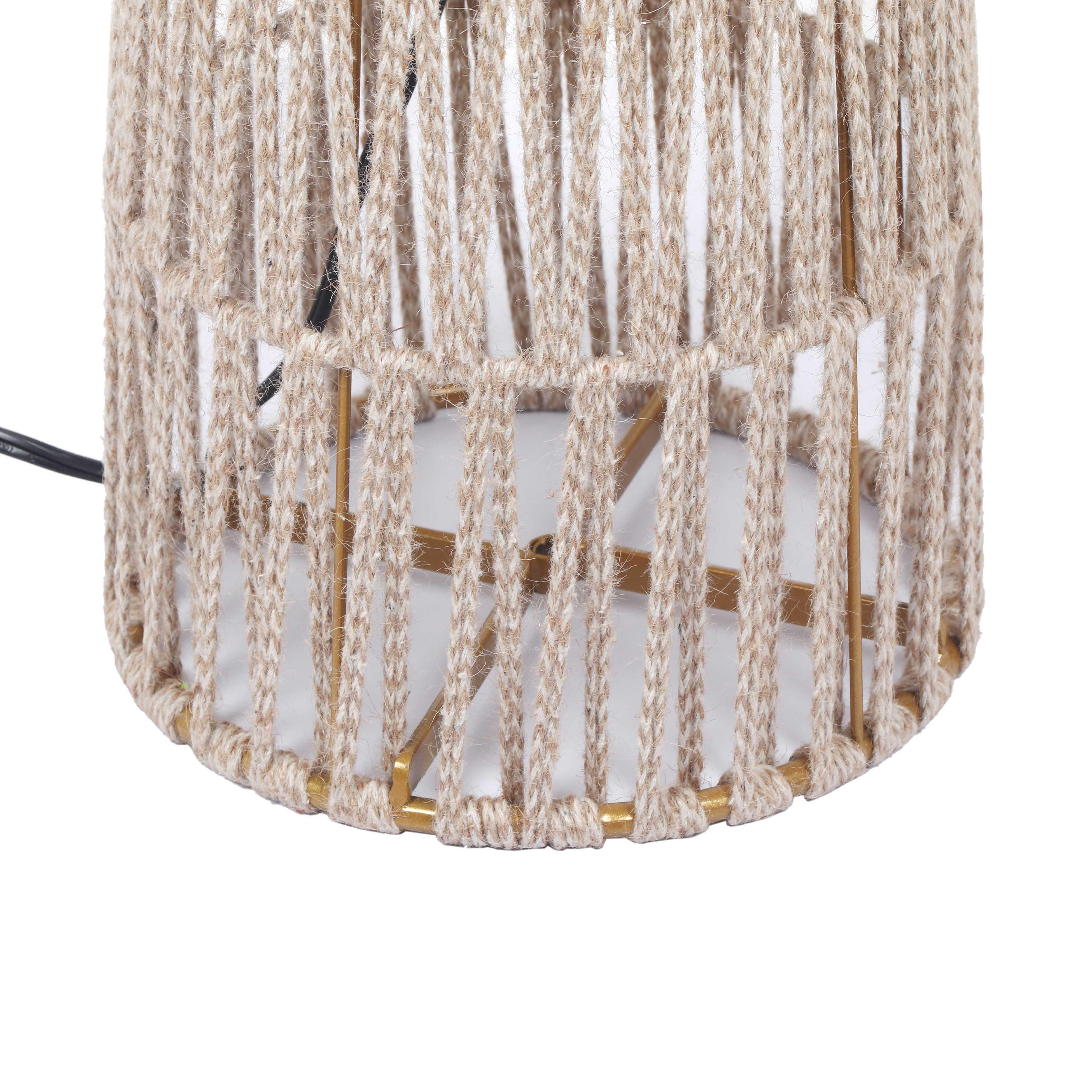Beam Natural Jute Floor Lamp, , large