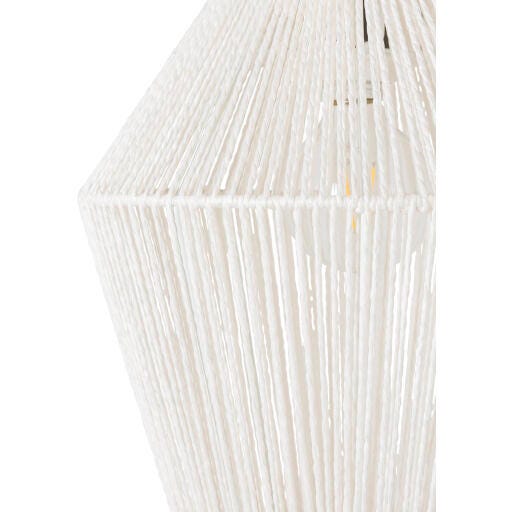 World Needle Camerano White Pendant Light, White, large
