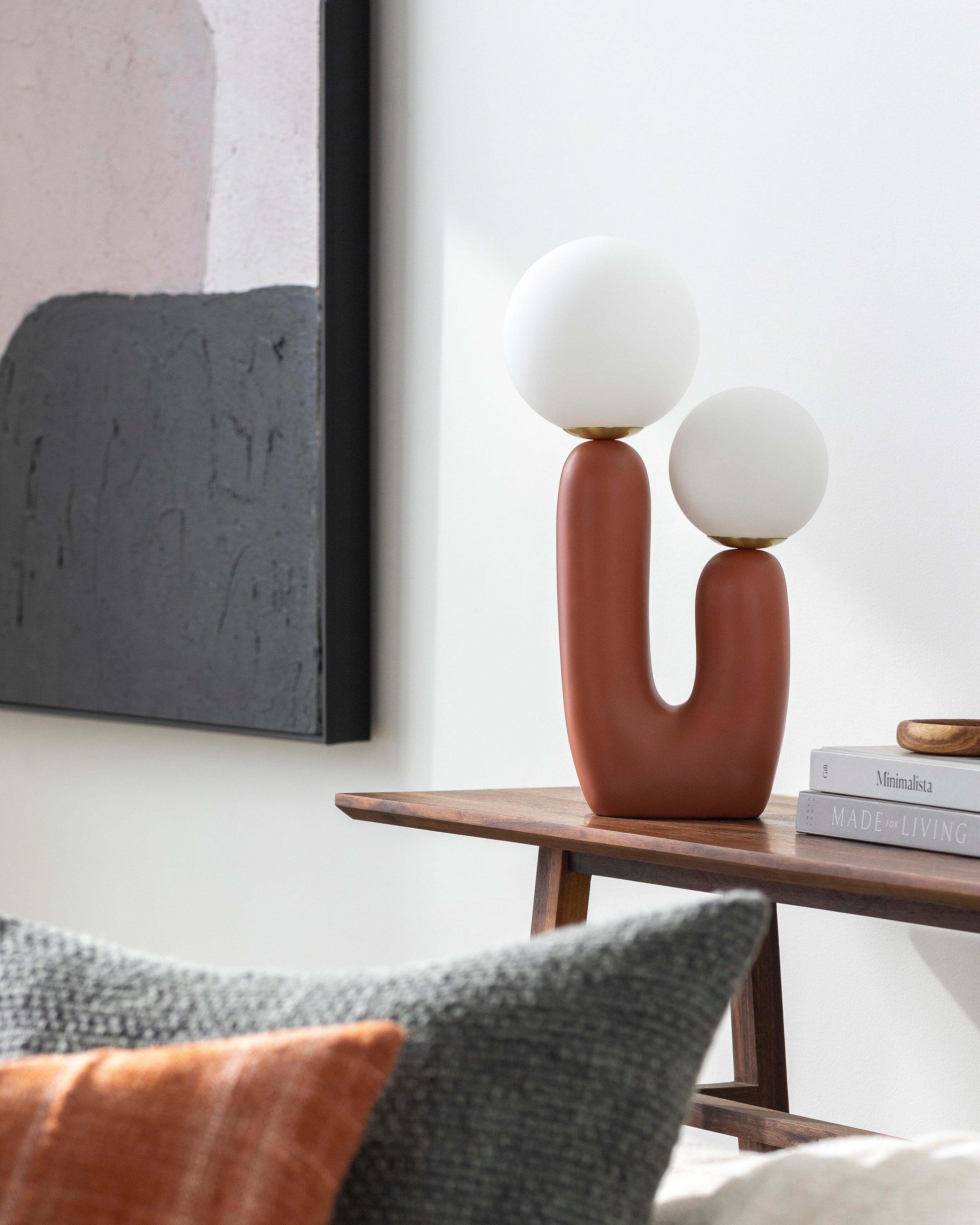 World Needle Sedeum Brick Table Lamp, Brick, rollover