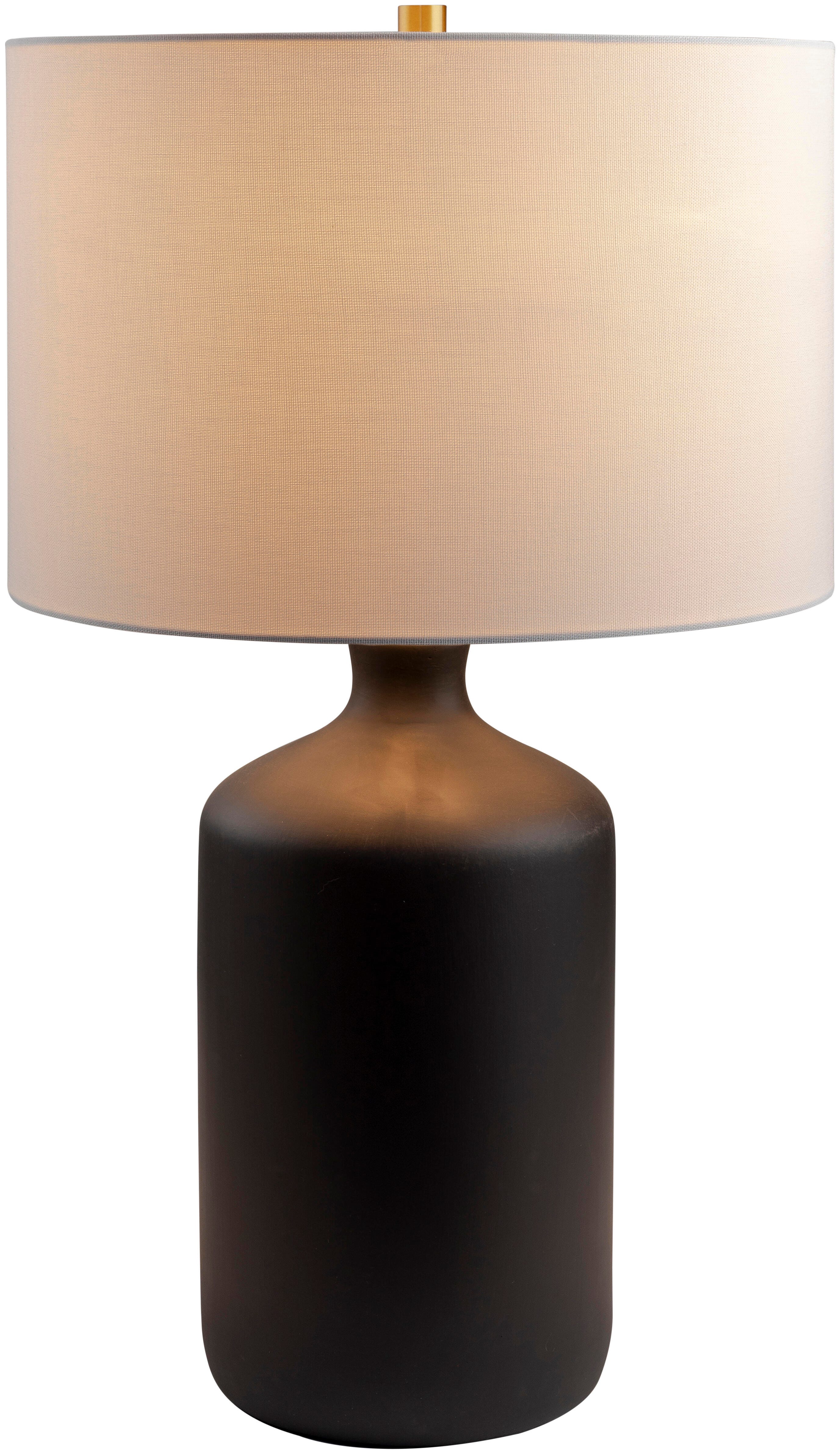 World Needle Helix Black Table Lamp, Black, rollover