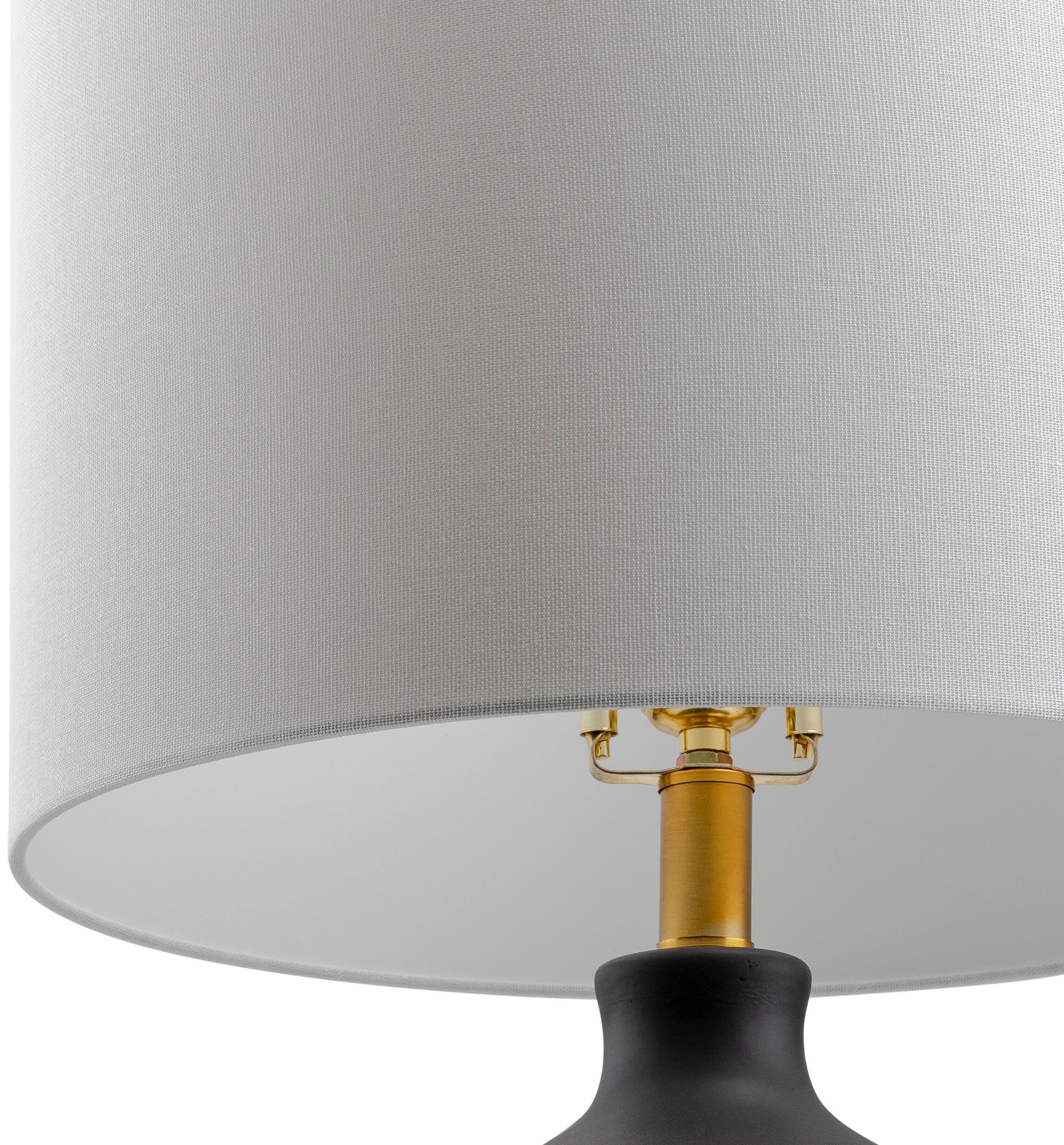 World Needle Helix Black Table Lamp, Black, large
