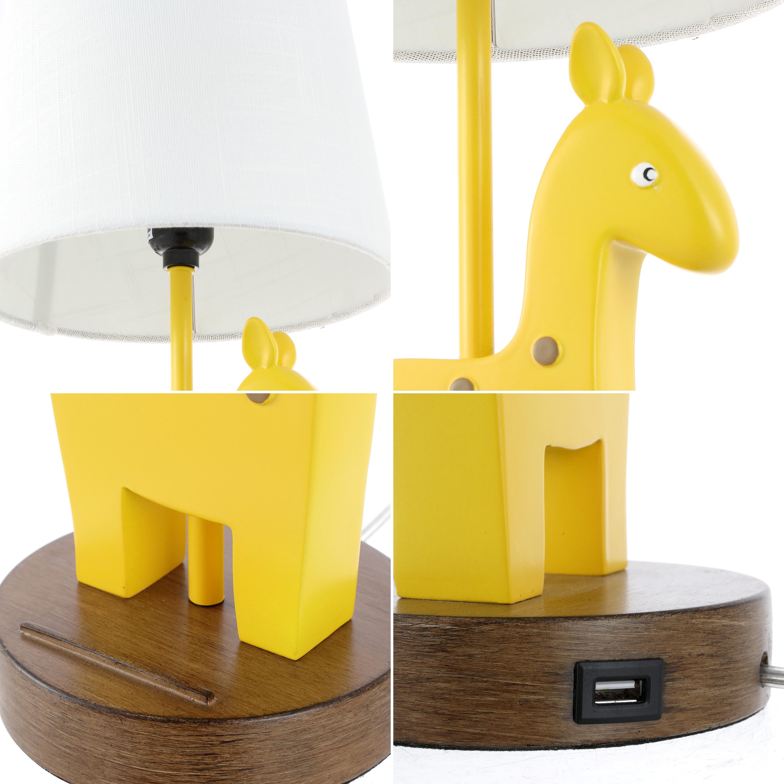 Jonathan Y Sahara Giraffe LED Kids Table Lamp, , large