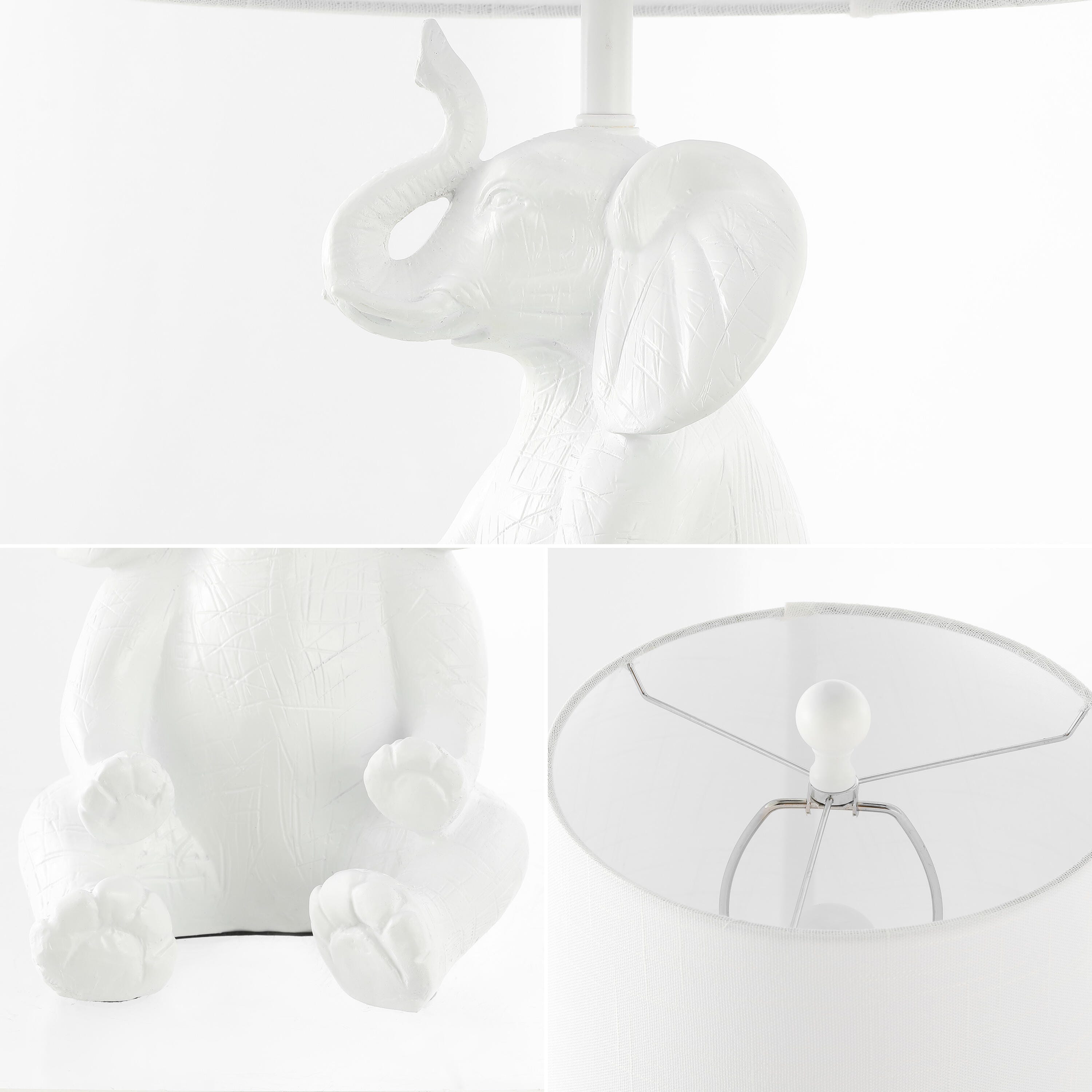 Jonathan Y Kairi Elephant LED Kids Table Lamp, , large