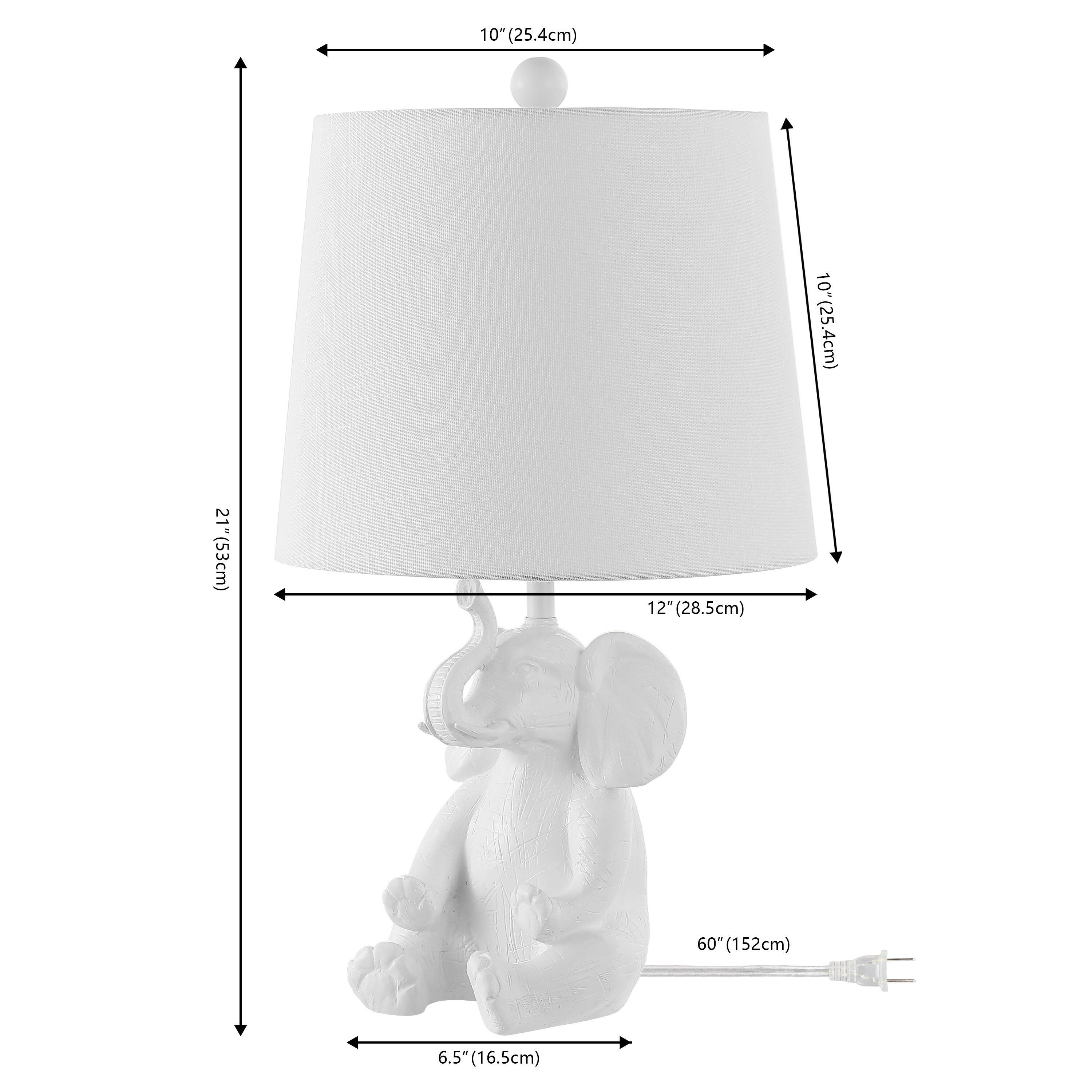 Jonathan Y Kairi Elephant LED Kids Table Lamp, , large