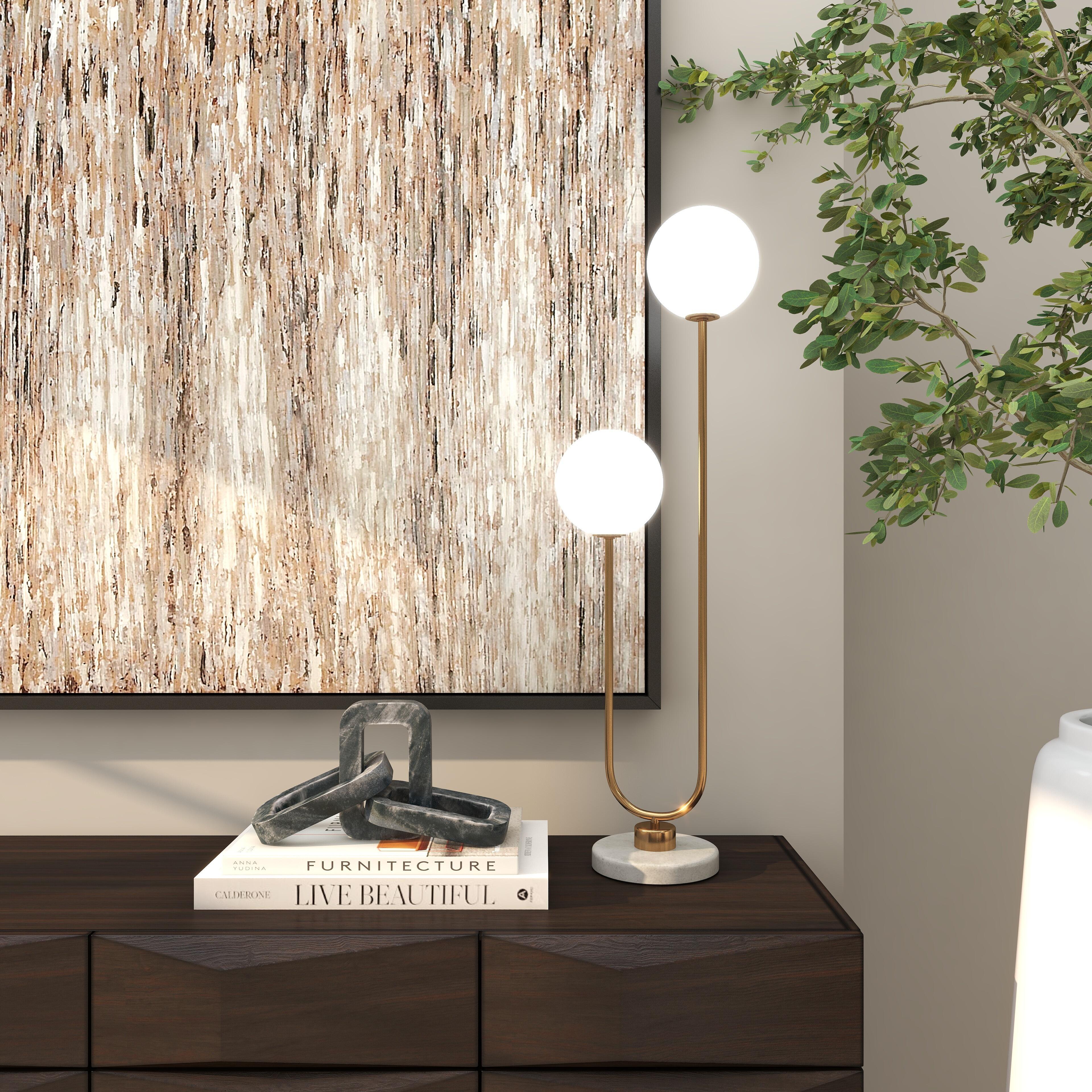 Bayberry Lane Orb Shades Table Lamp, , large
