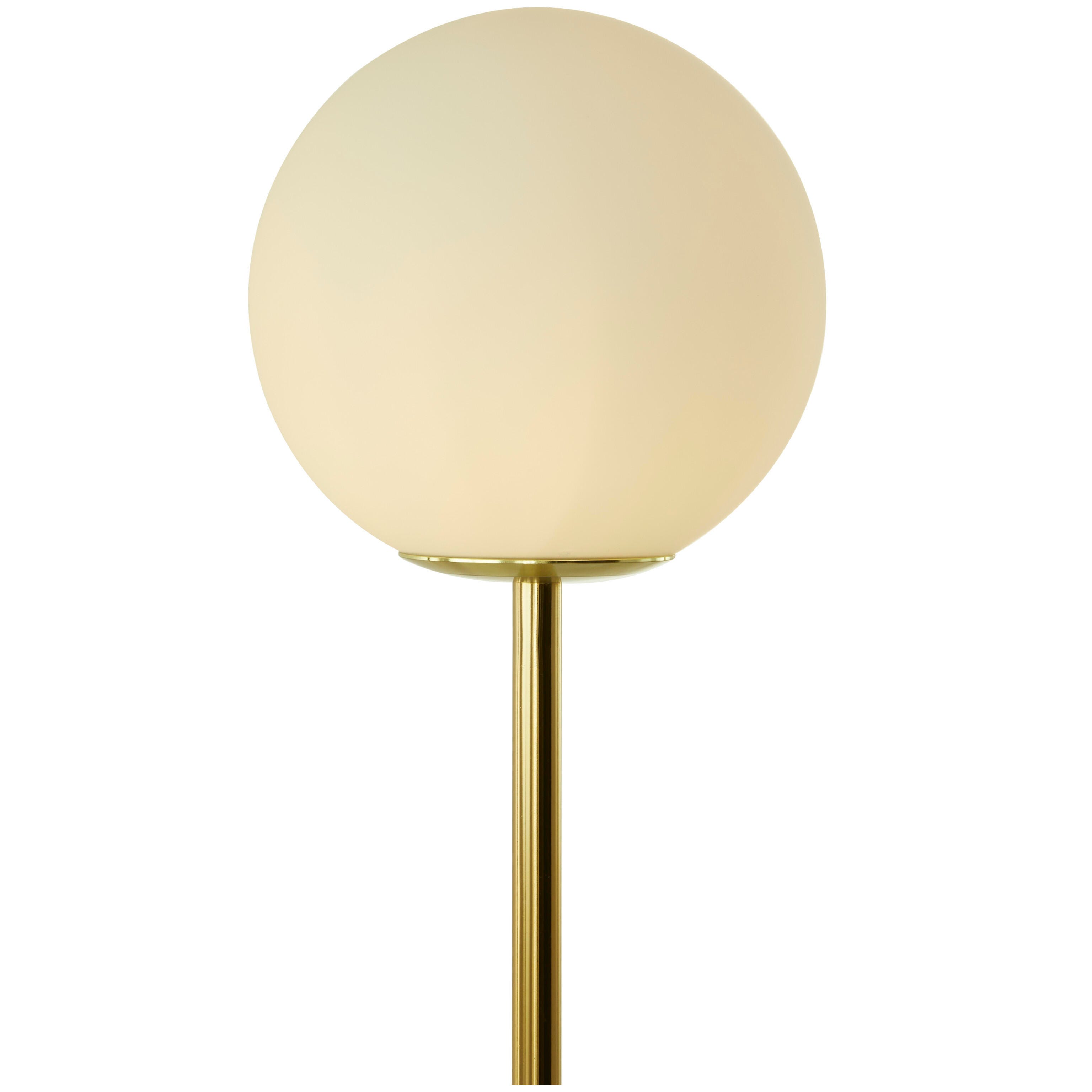 Bayberry Lane Orb 2 Light Floor Lamp, Gold, large