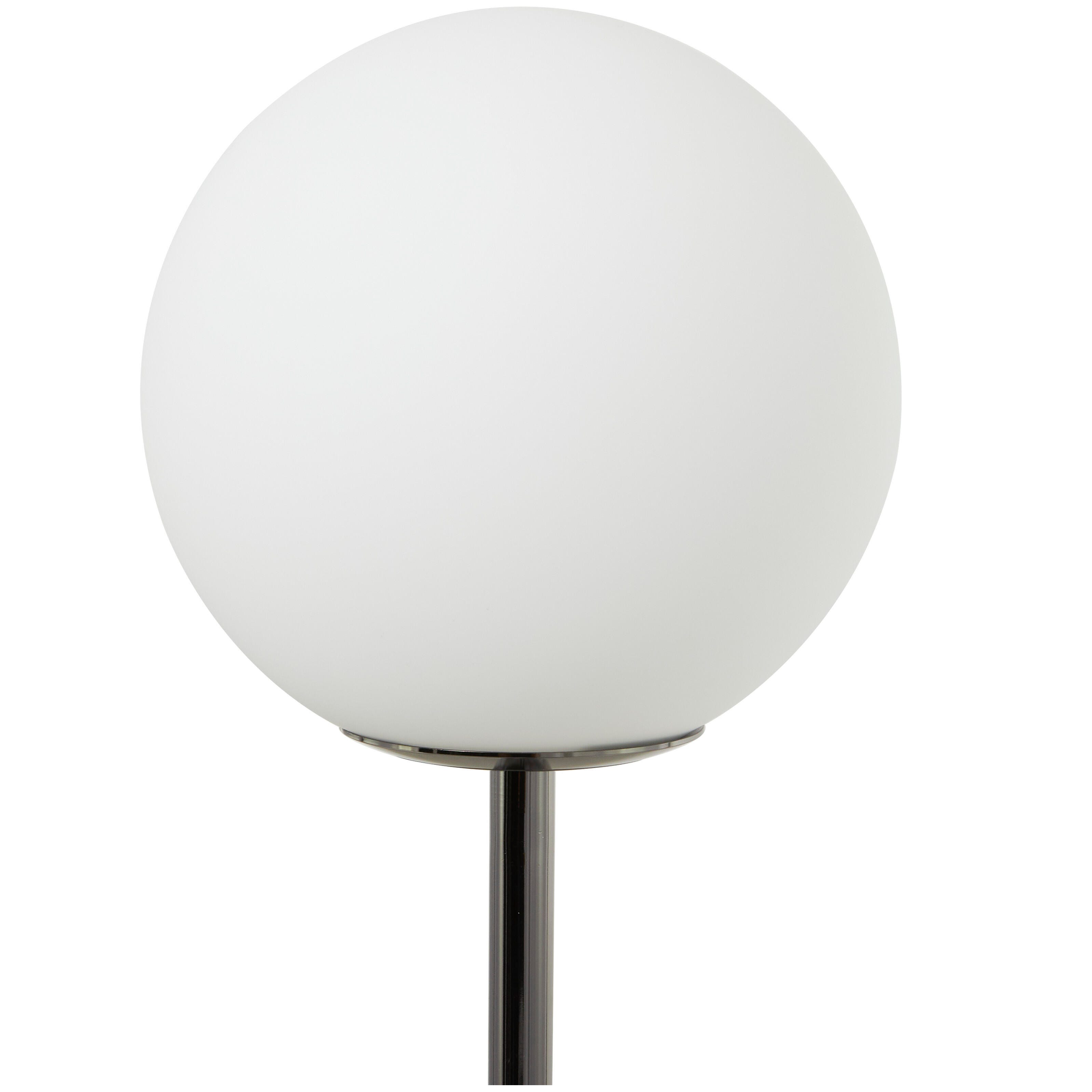 Bayberry Lane Orb 2 Light Floor Lamp, Black, large