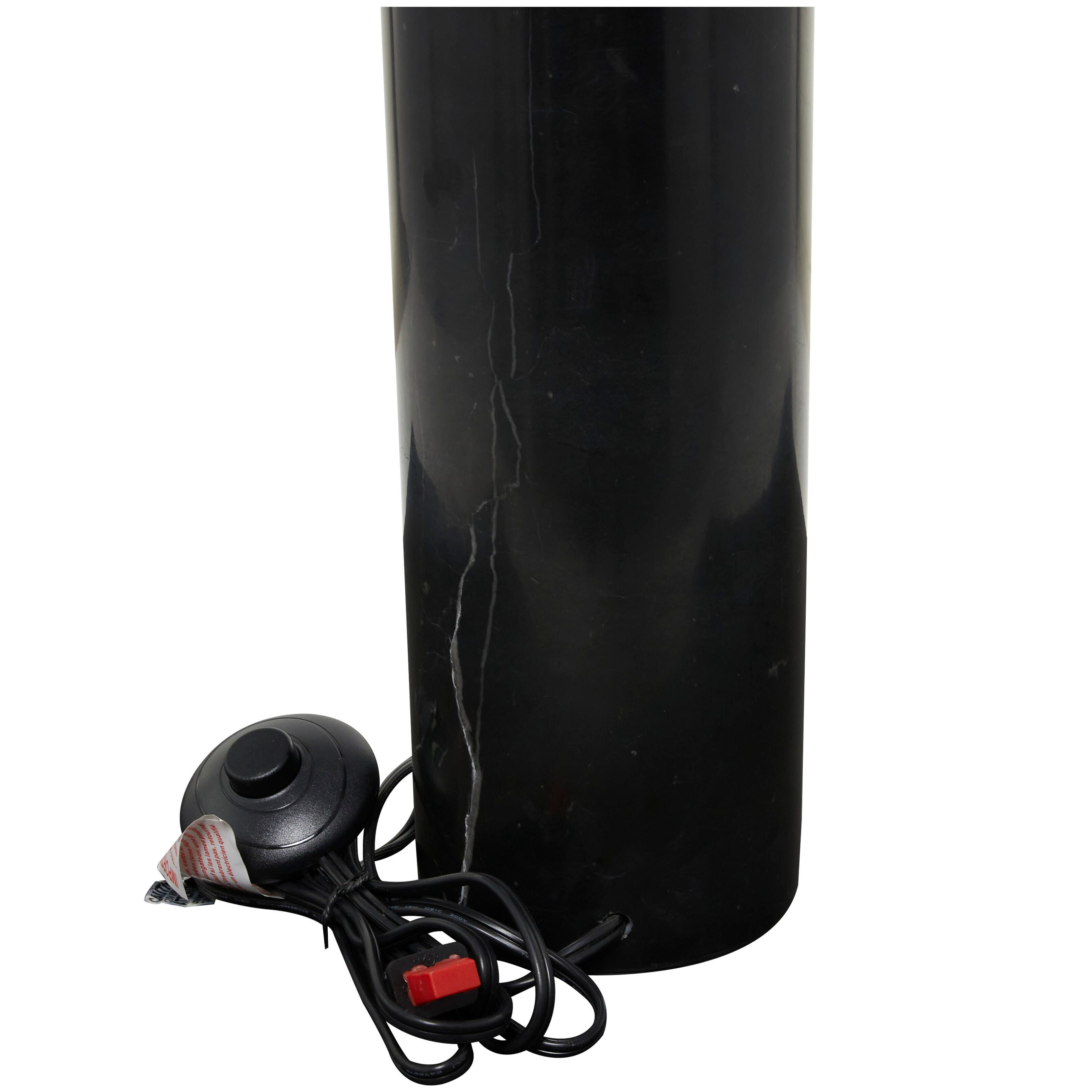 Bayberry Lane Orb 2 Light Floor Lamp, Black, large