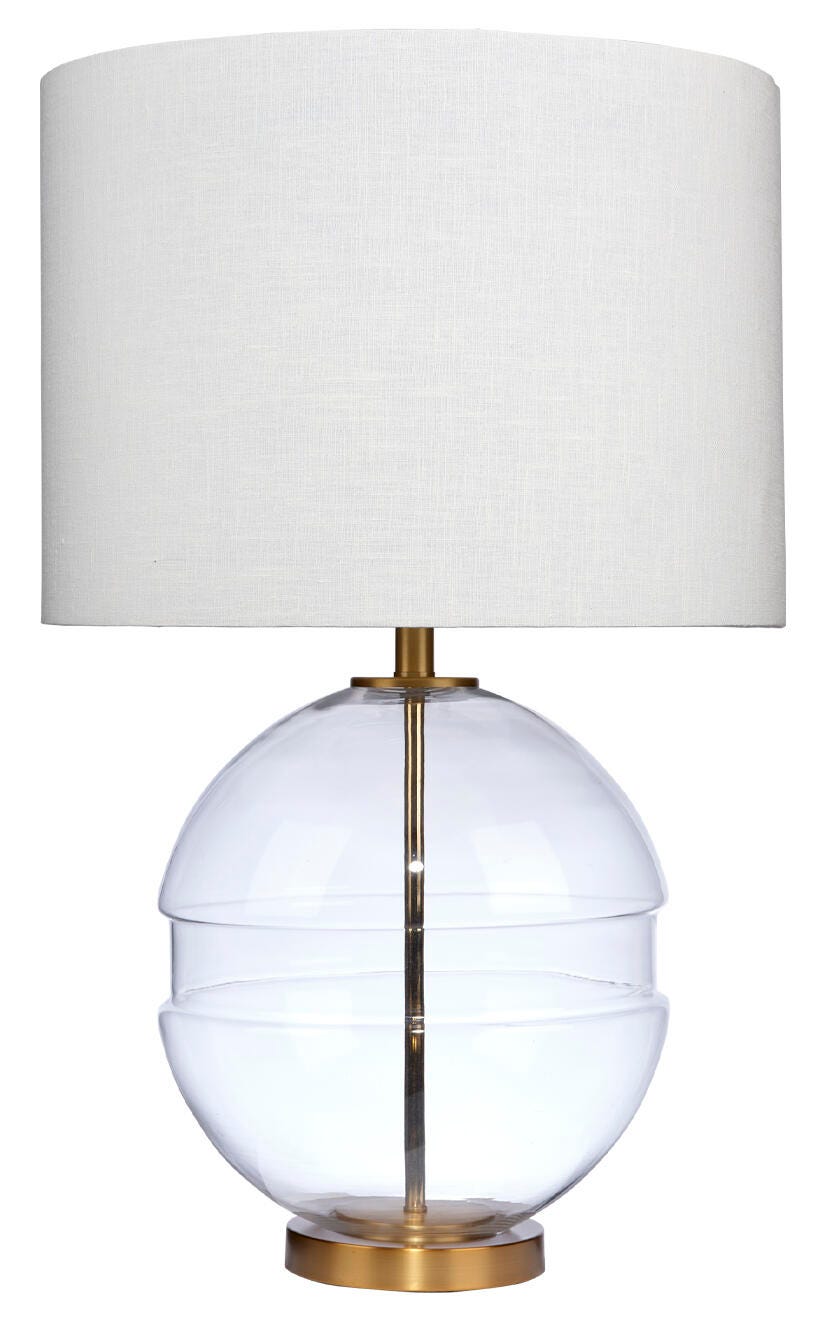 Relaxed Elegance Riley Table Lamp, Antique Brass, large