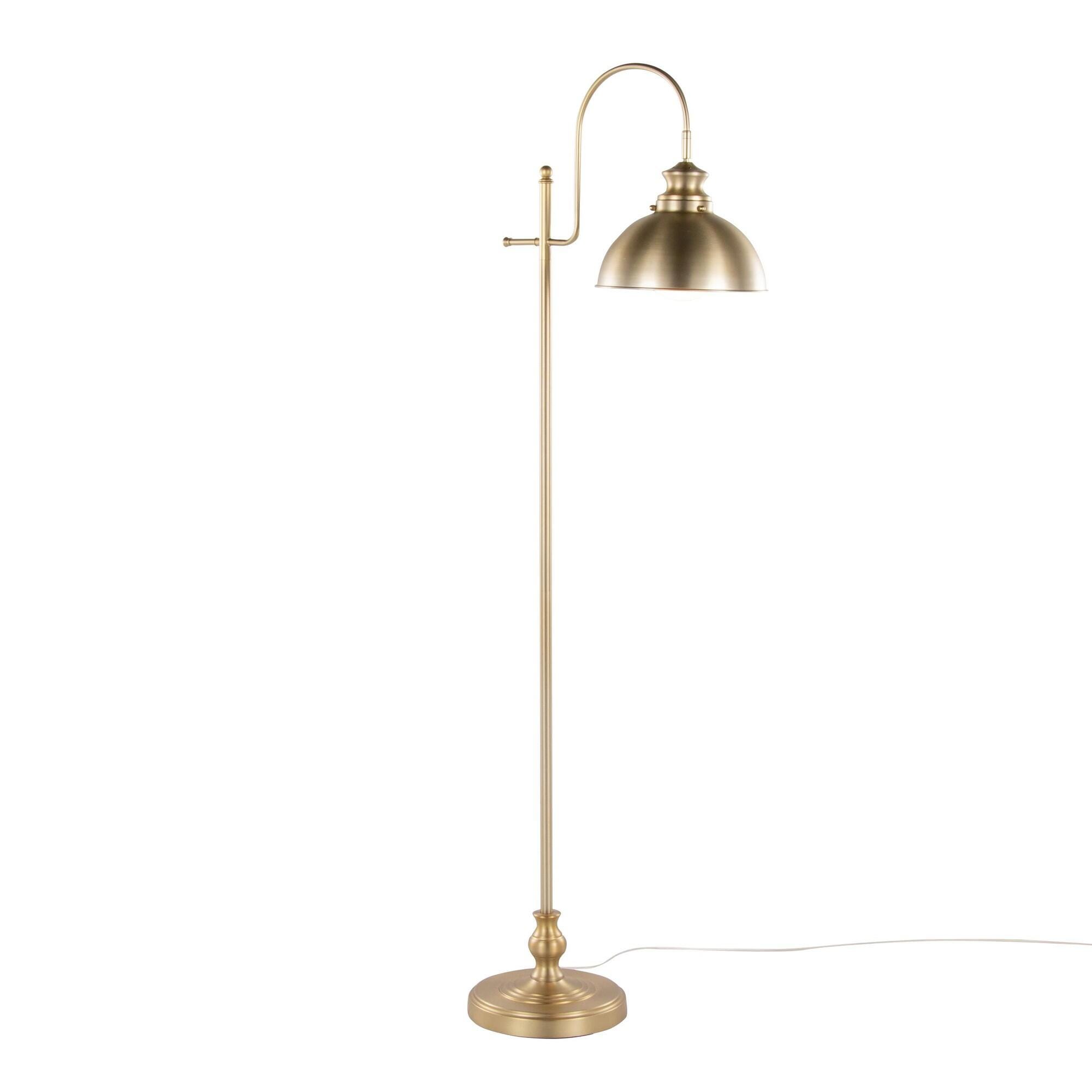 LumiSource Emry Arc Floor Lamp, , large